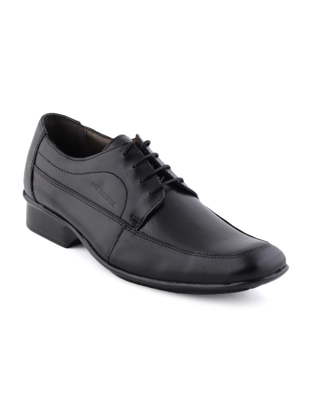 Lee Cooper Men Black Formal Shoes