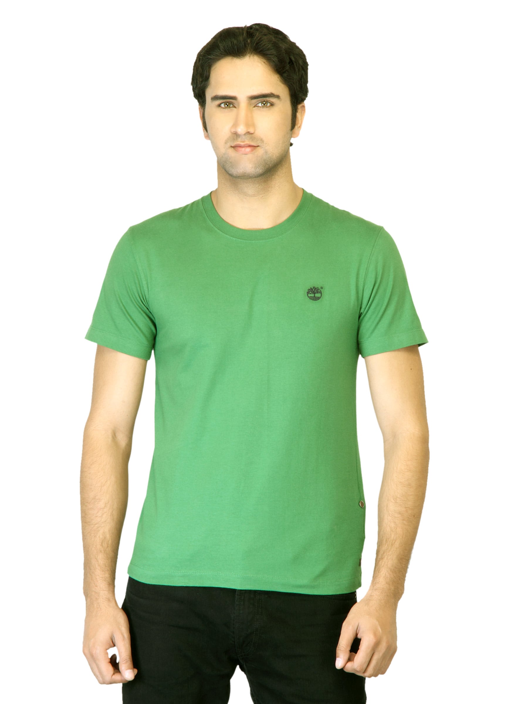 Timberland Men Green Back Logo T-Shirt