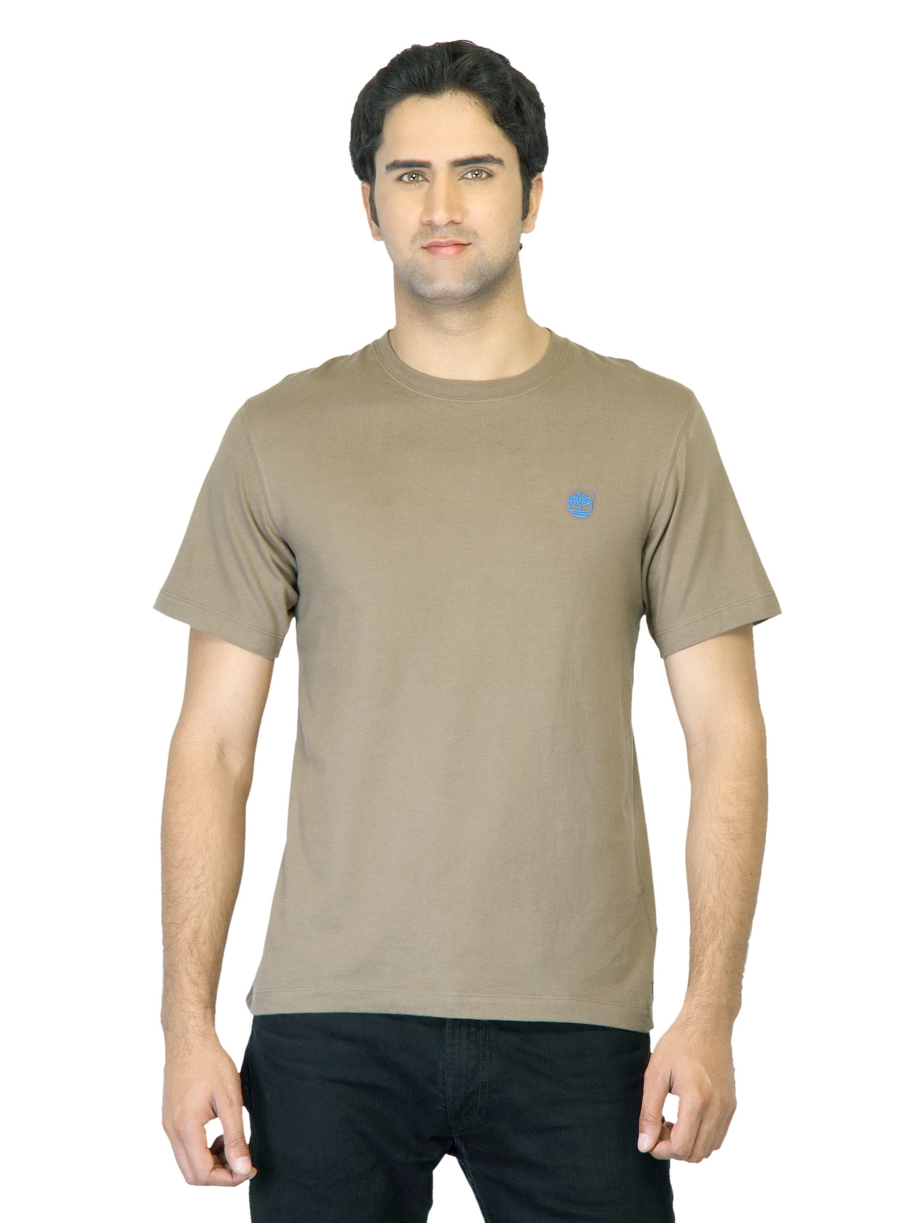 Timberland Men Brown Back Logo T-Shirt