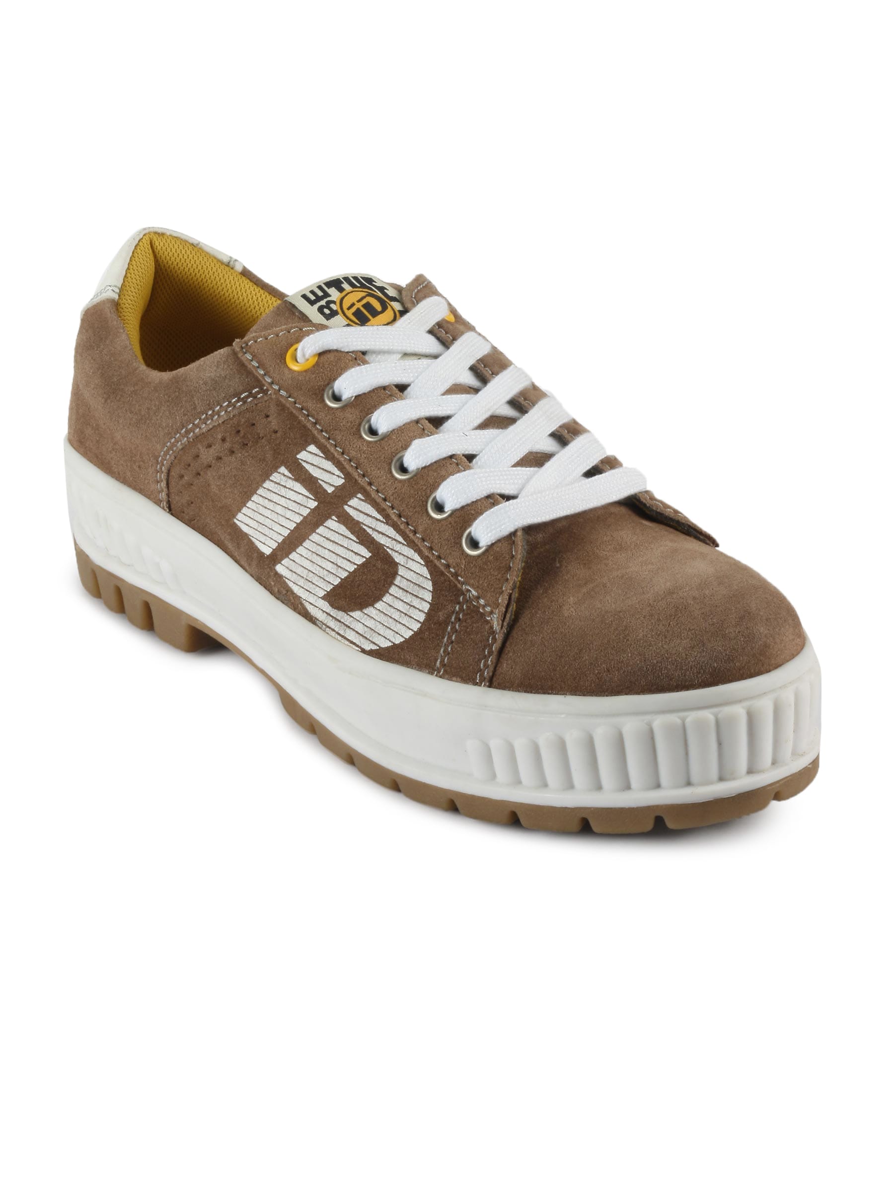ID Men Brown Casual Shoes