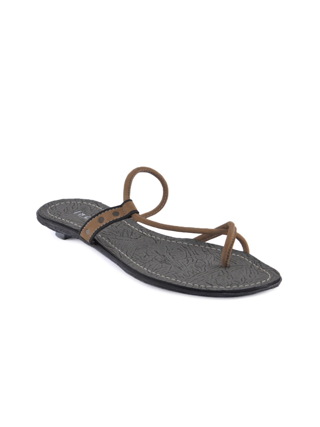 Inc. 5 Women Casual Beige Flats