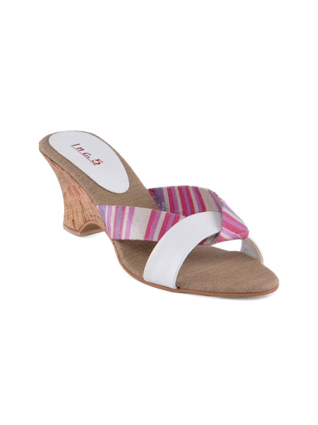Inc. 5 Women Casual White Heels