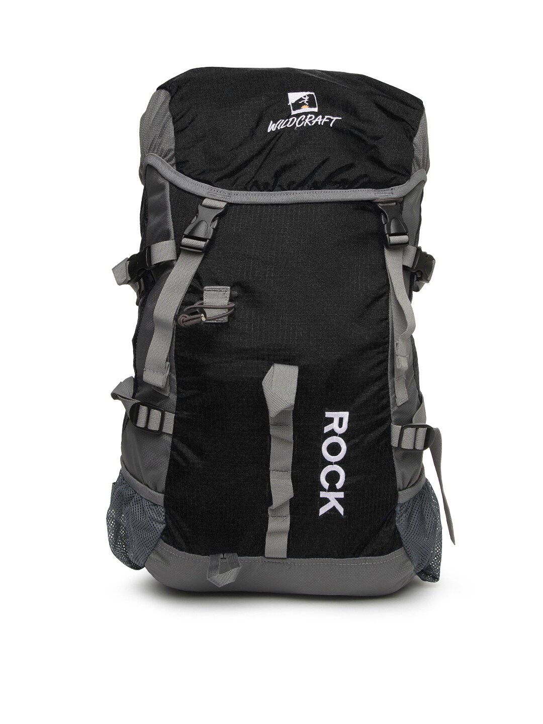 Wildcraft Unisex Black Rock Backpack