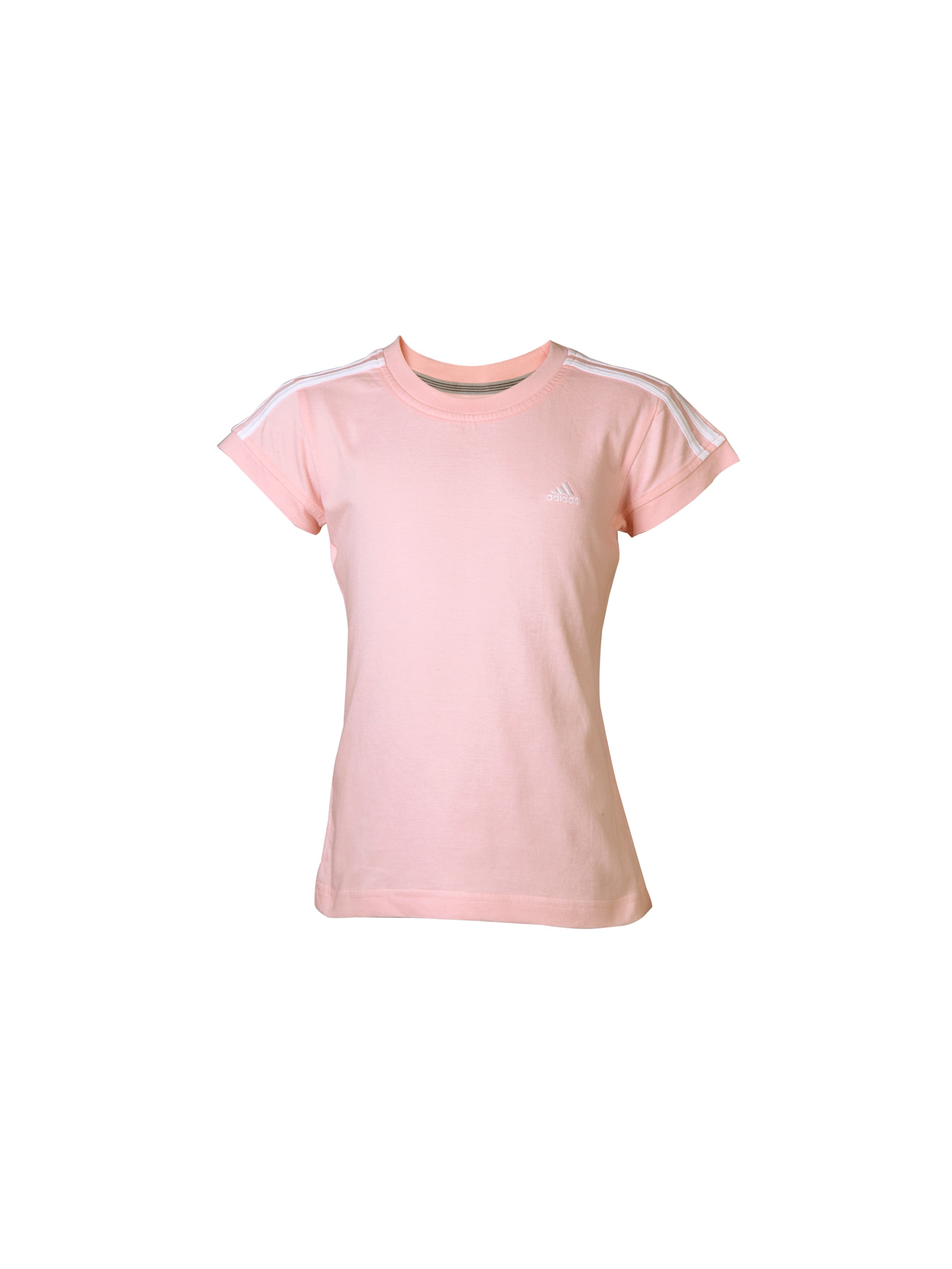 ADIDAS Kids Unisex YG 3S Core Ess Pink T-Shirt