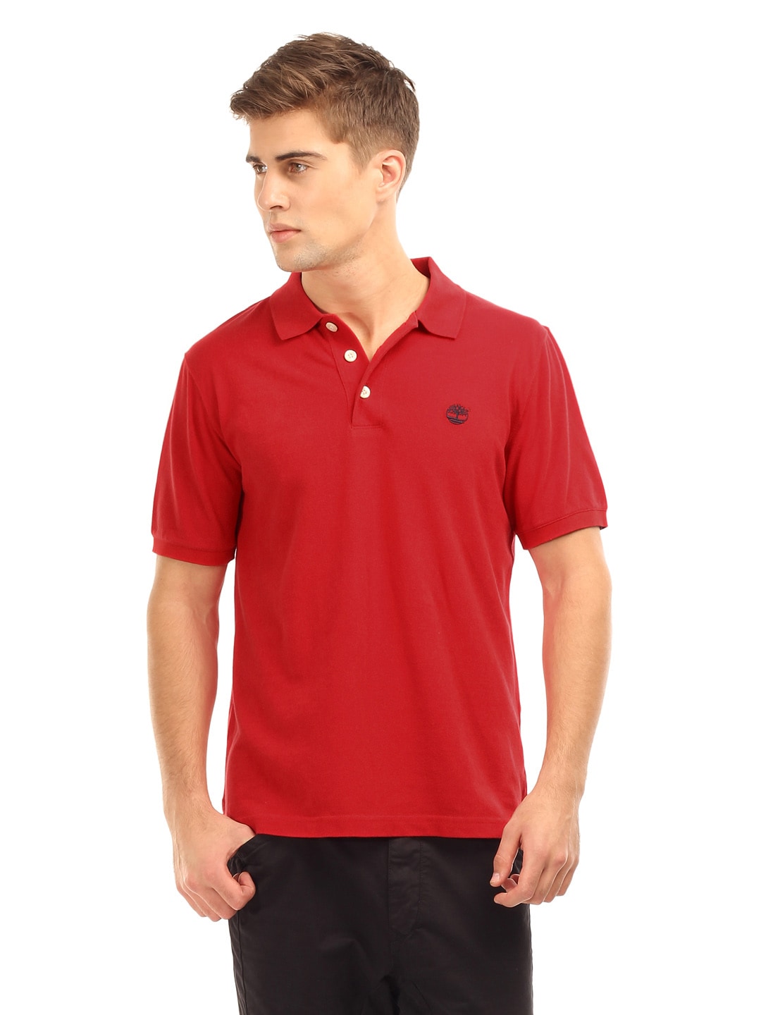 Timberland Men Red T-shirt