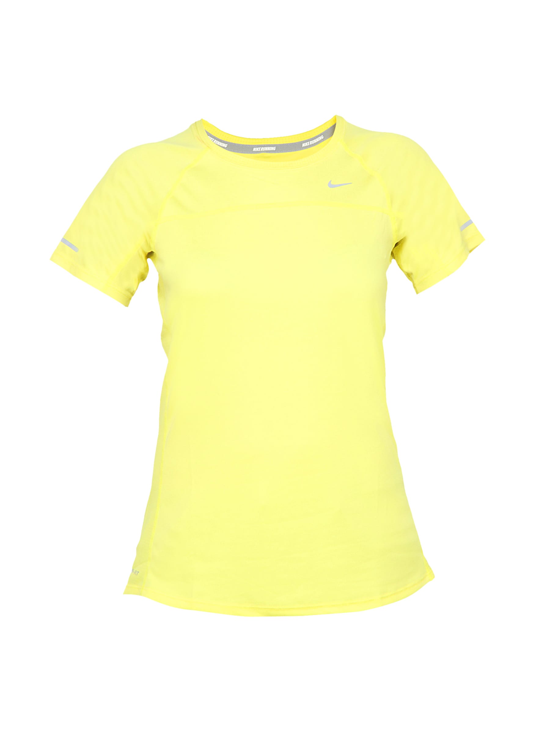 Nike Women Yellow T-shirt