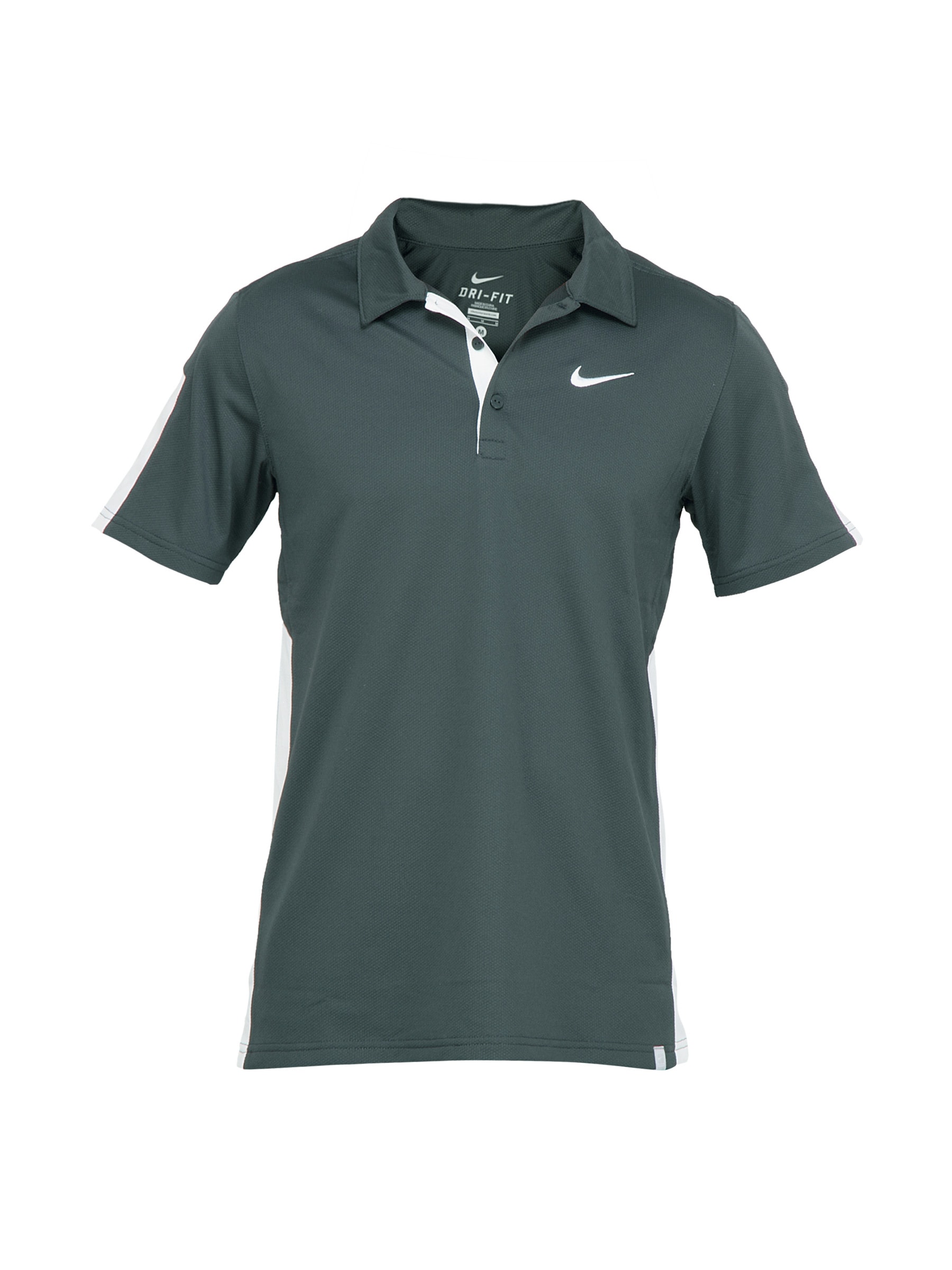 Nike Men Grey Polo T-shirt