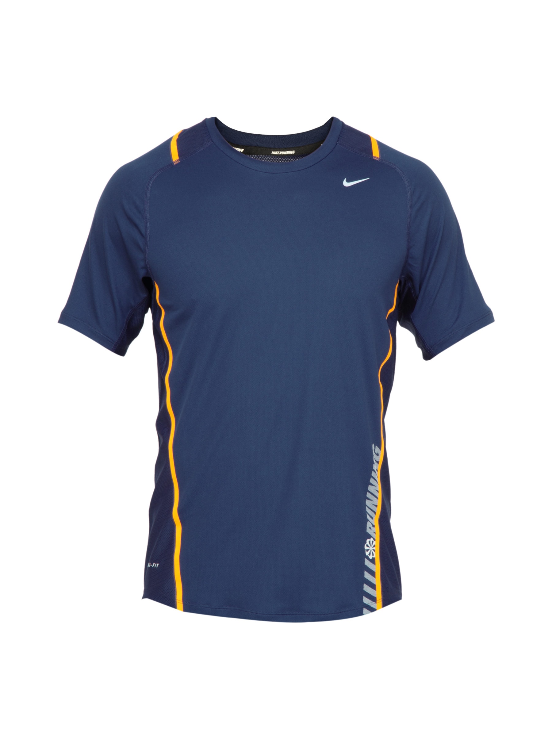 Nike Men Navy Blue T-shirt