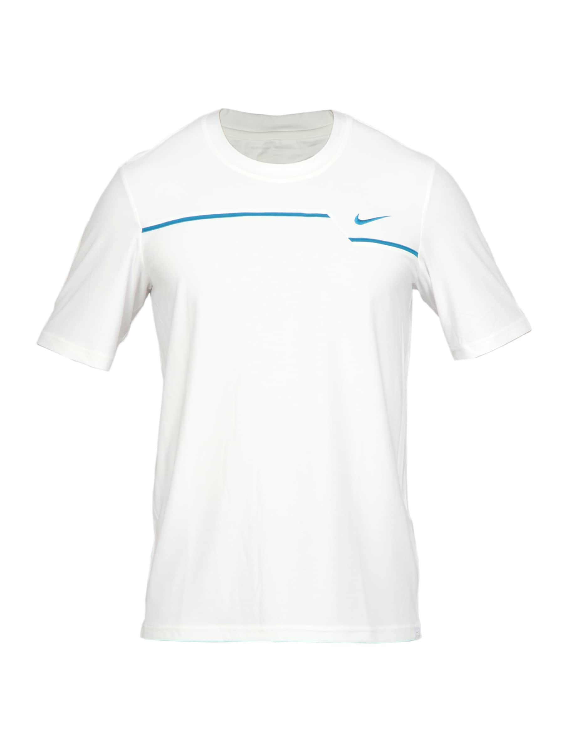 Nike Men Solid White T-shirt