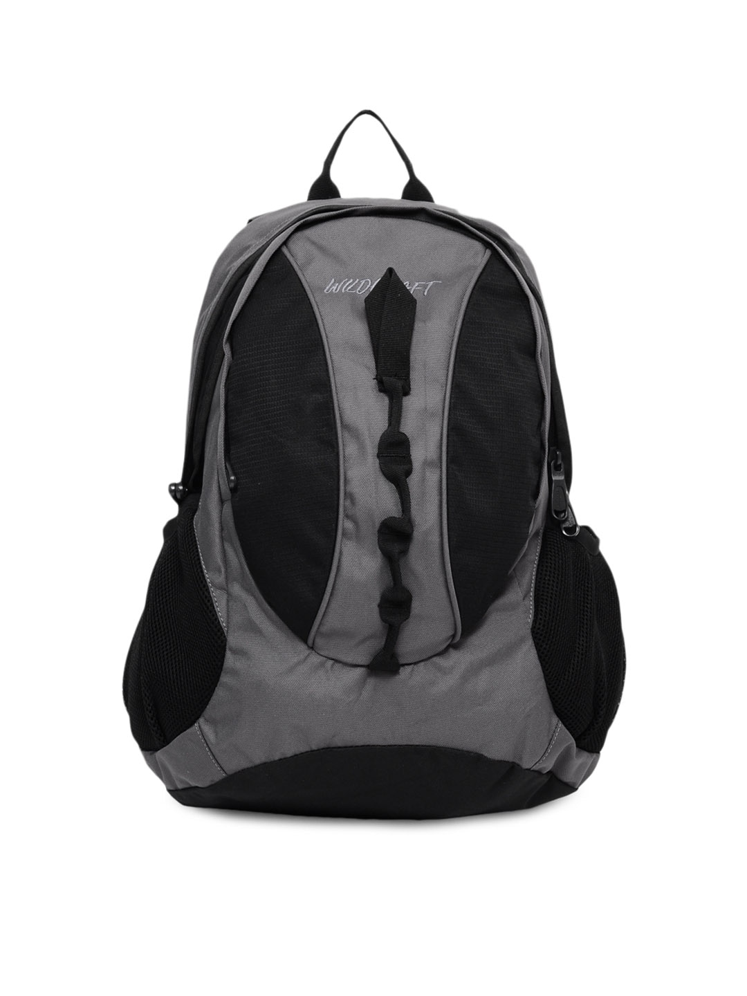 Wildcraft Unisex Black & Grey Backpack