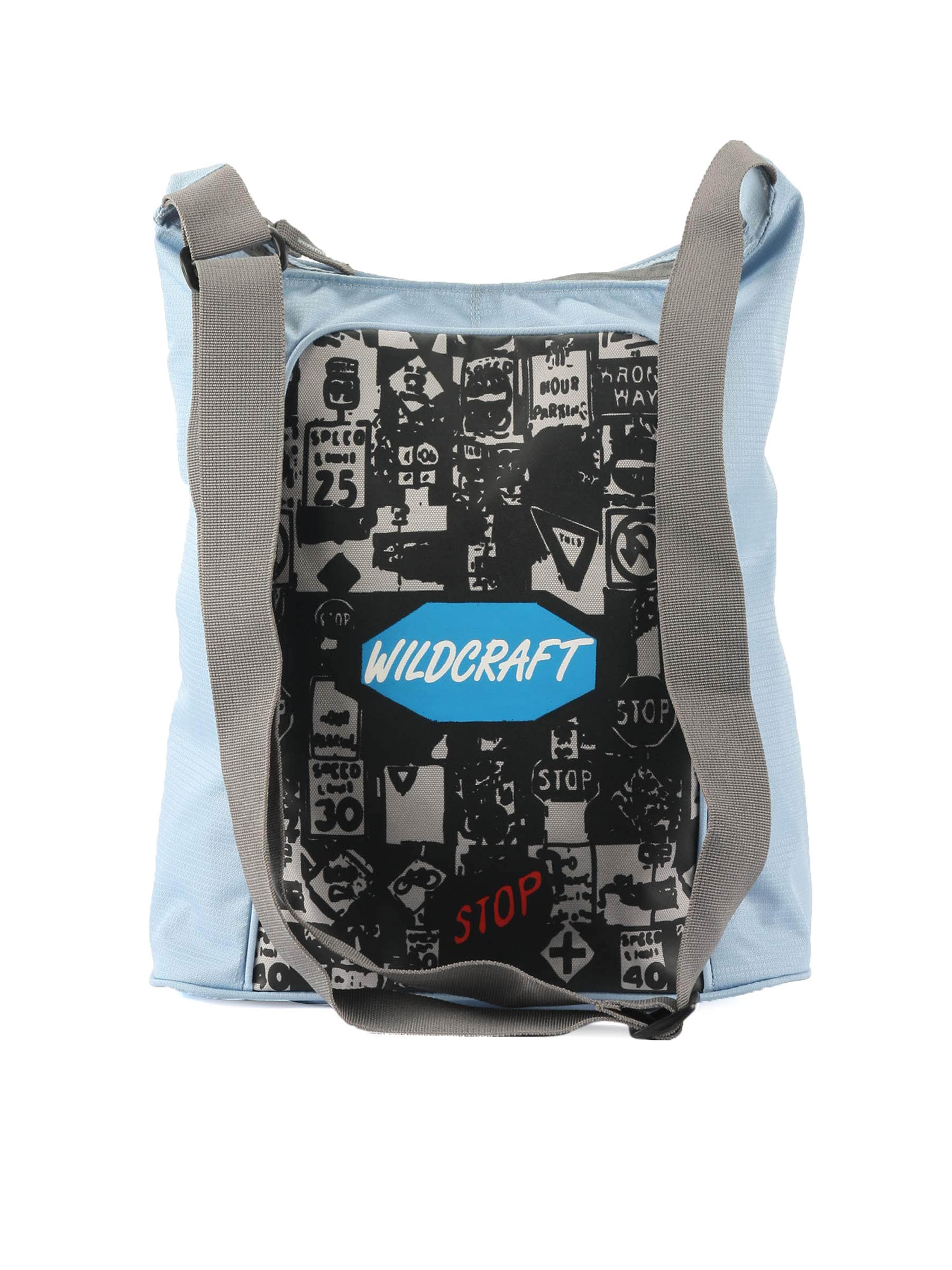 Wildcraft Unisex Gear for Life Blue Printed Sling Bag