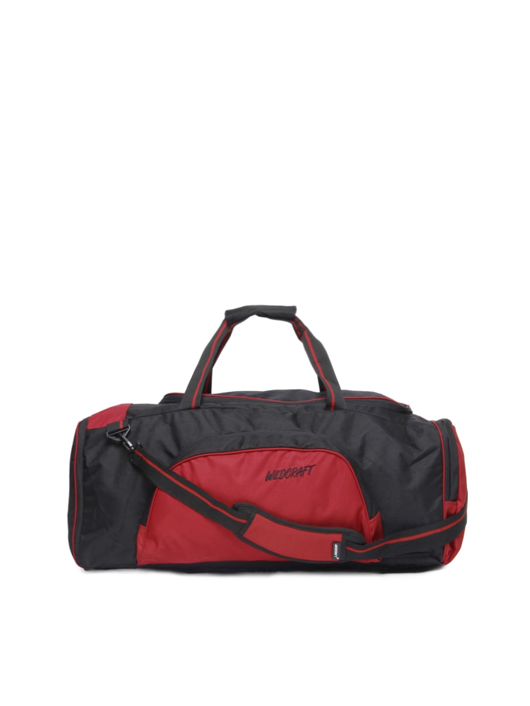 Wildcraft Unisex Black & Red Duffel Bag