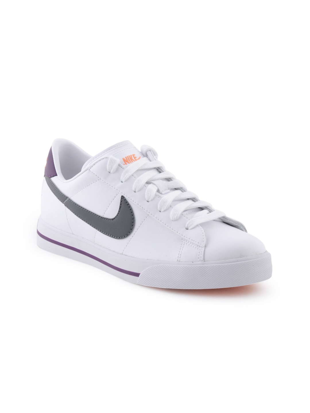 Nike Women White Sweet Classic Leather Sports Shoes