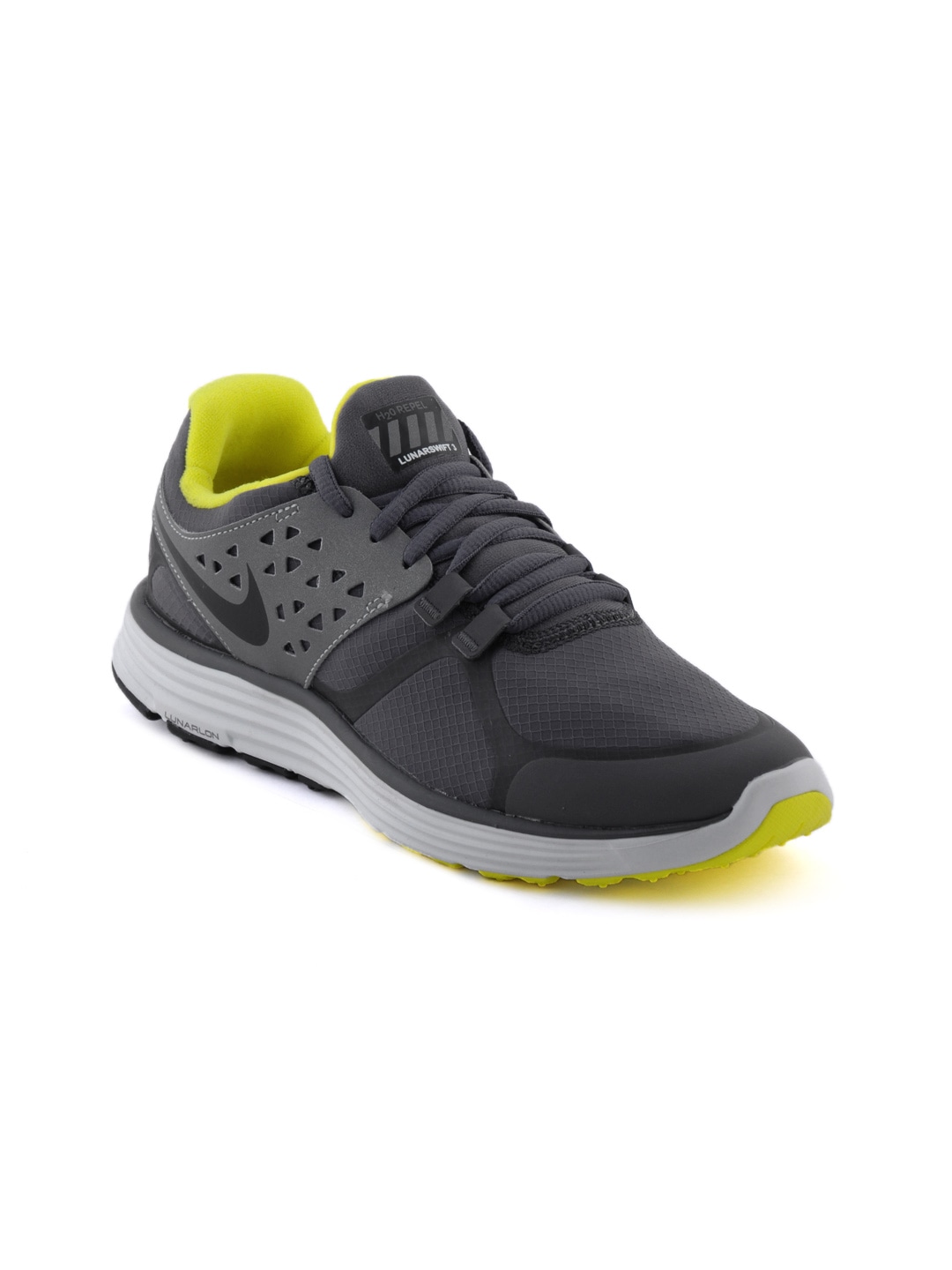 Nike Women Grey Lunarswift +3 Sports Shoes