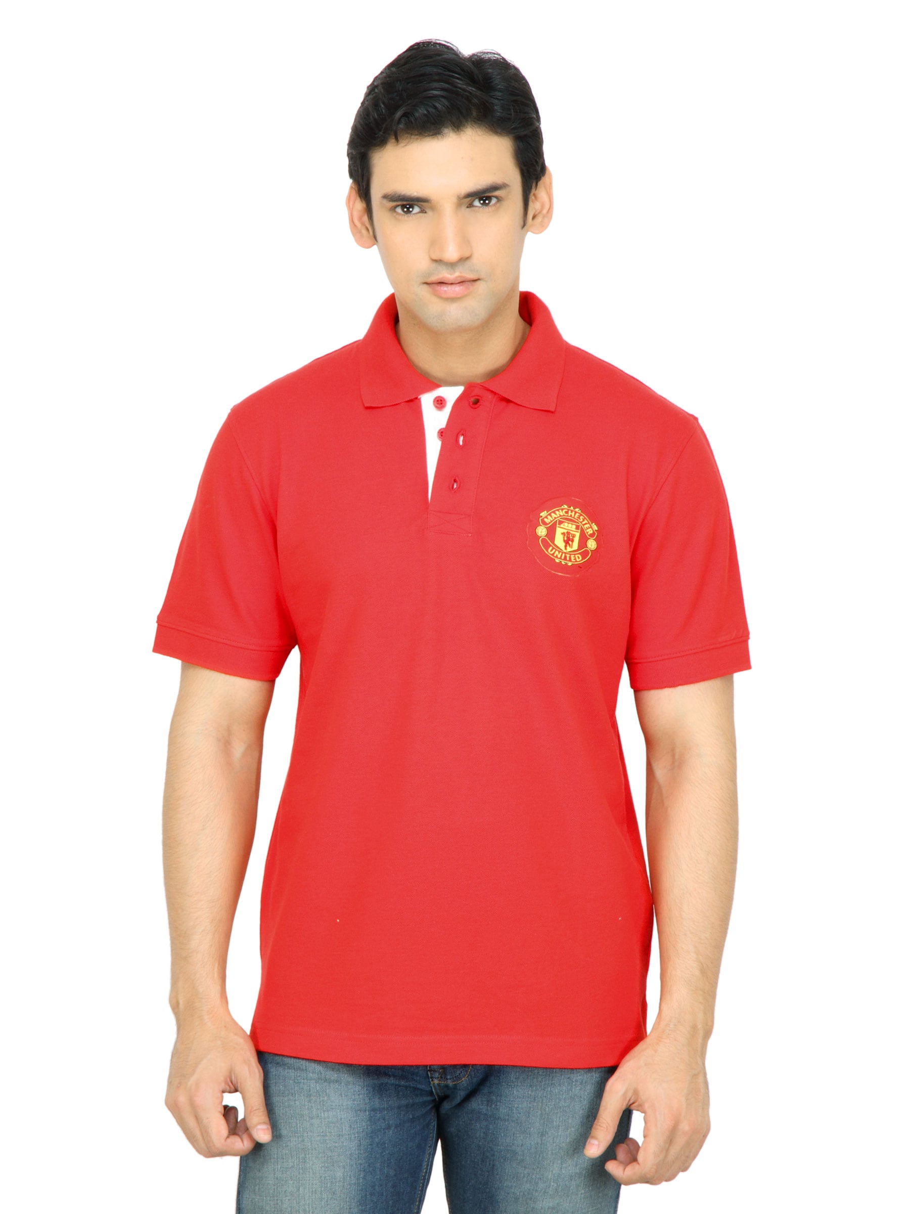 Manchester United Men Red Tshirt