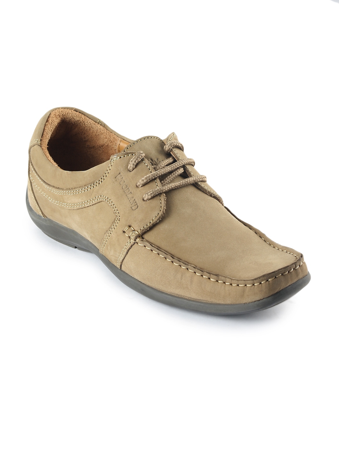 Woodland Men Khaki Casual Shoes