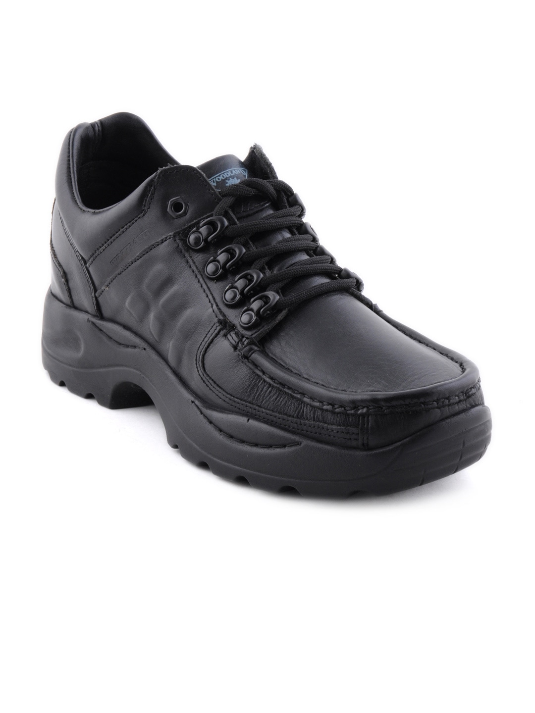 Woodland Men Black Casual Shoes
