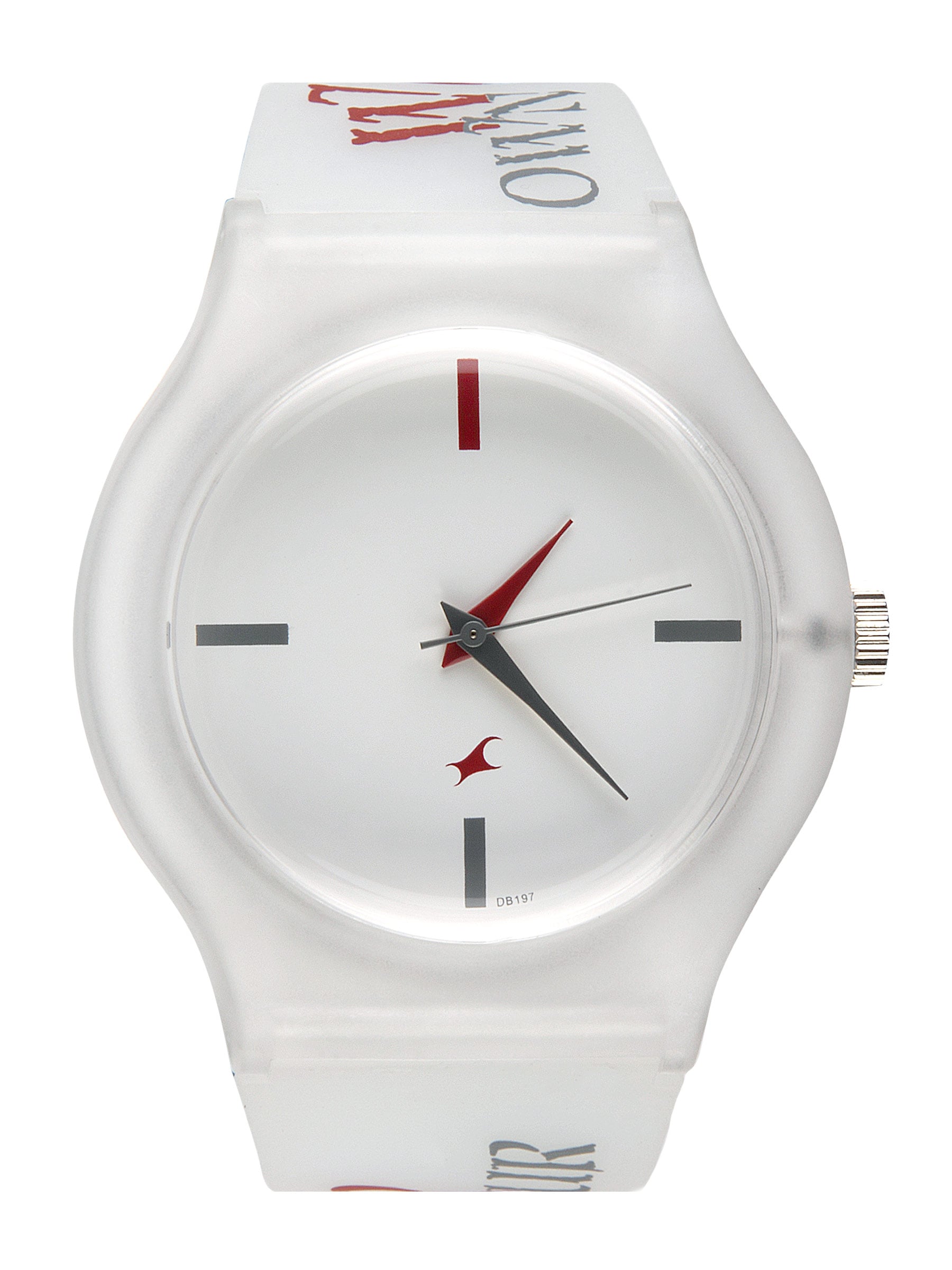 Fastrack Unisex White Dial Watch 9915PP08