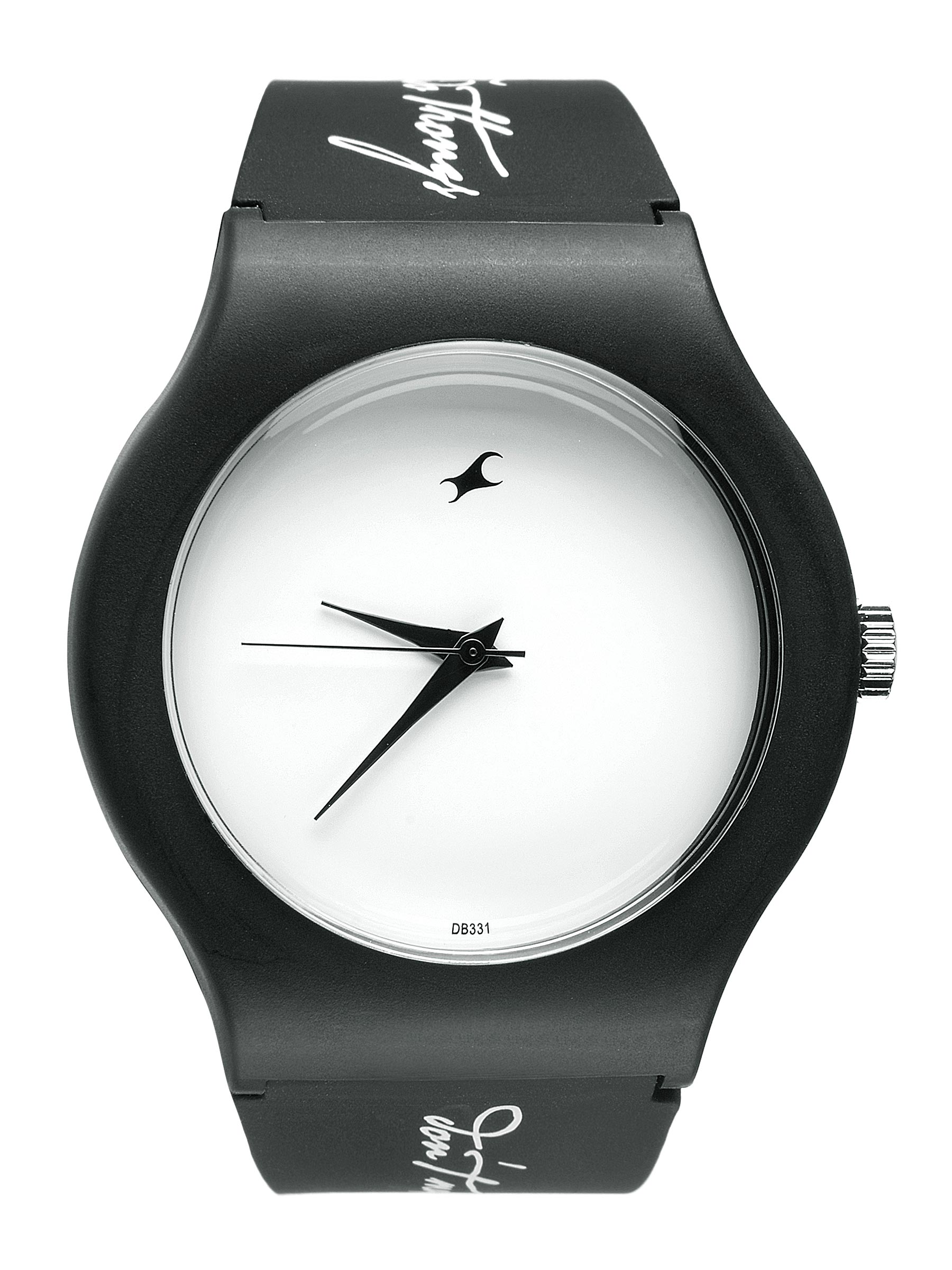 Fastrack Unisex White Dial Watch 9915PP09