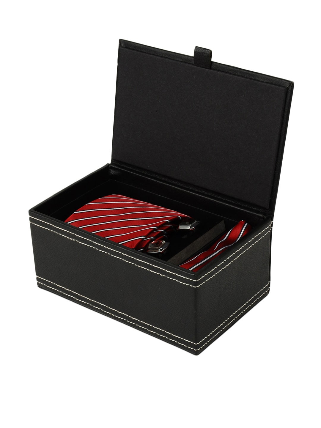 Turtle Men Formal Red Accessory Gift Set