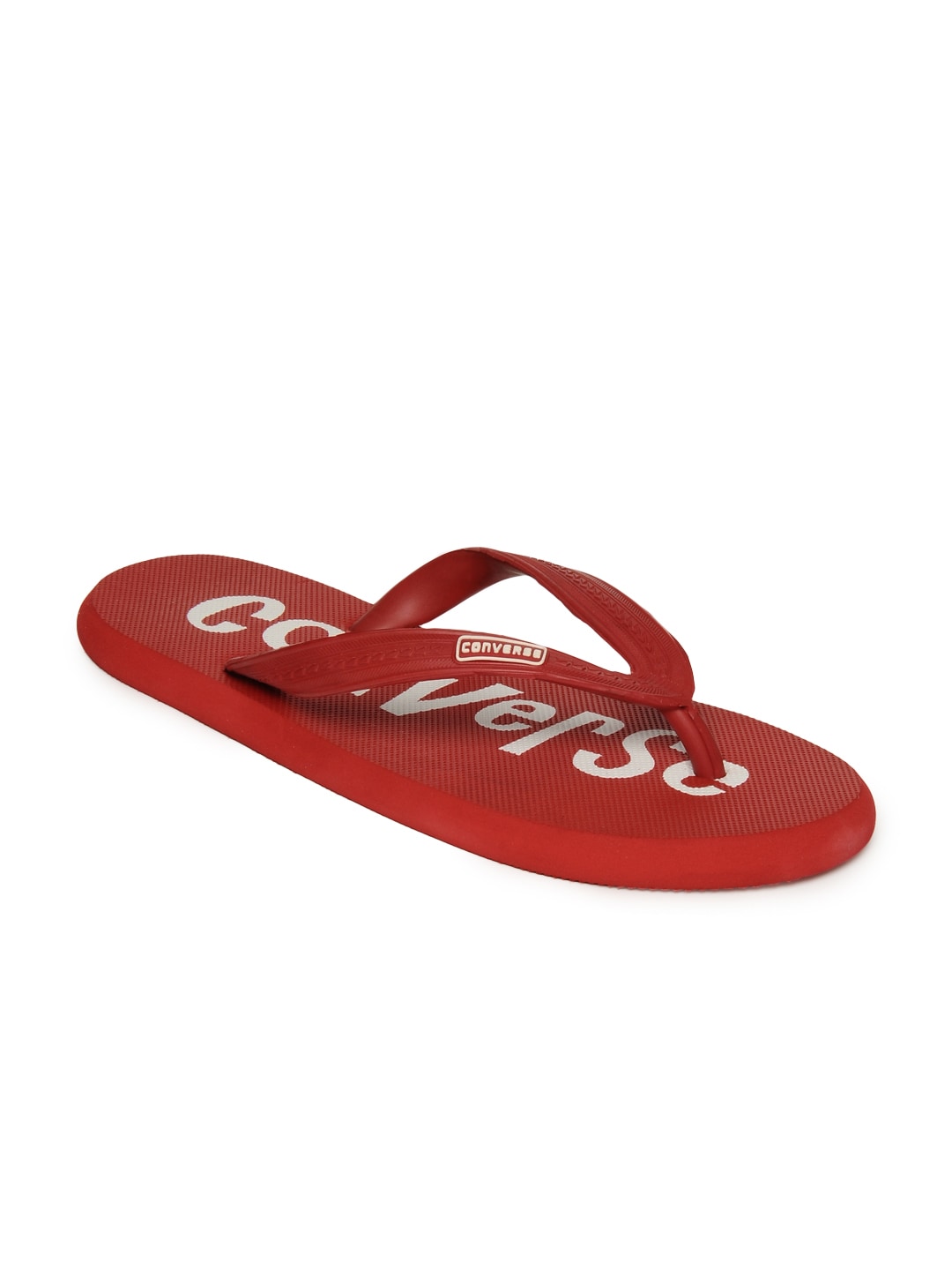 Converse Unisex Red Basic Flip Flops