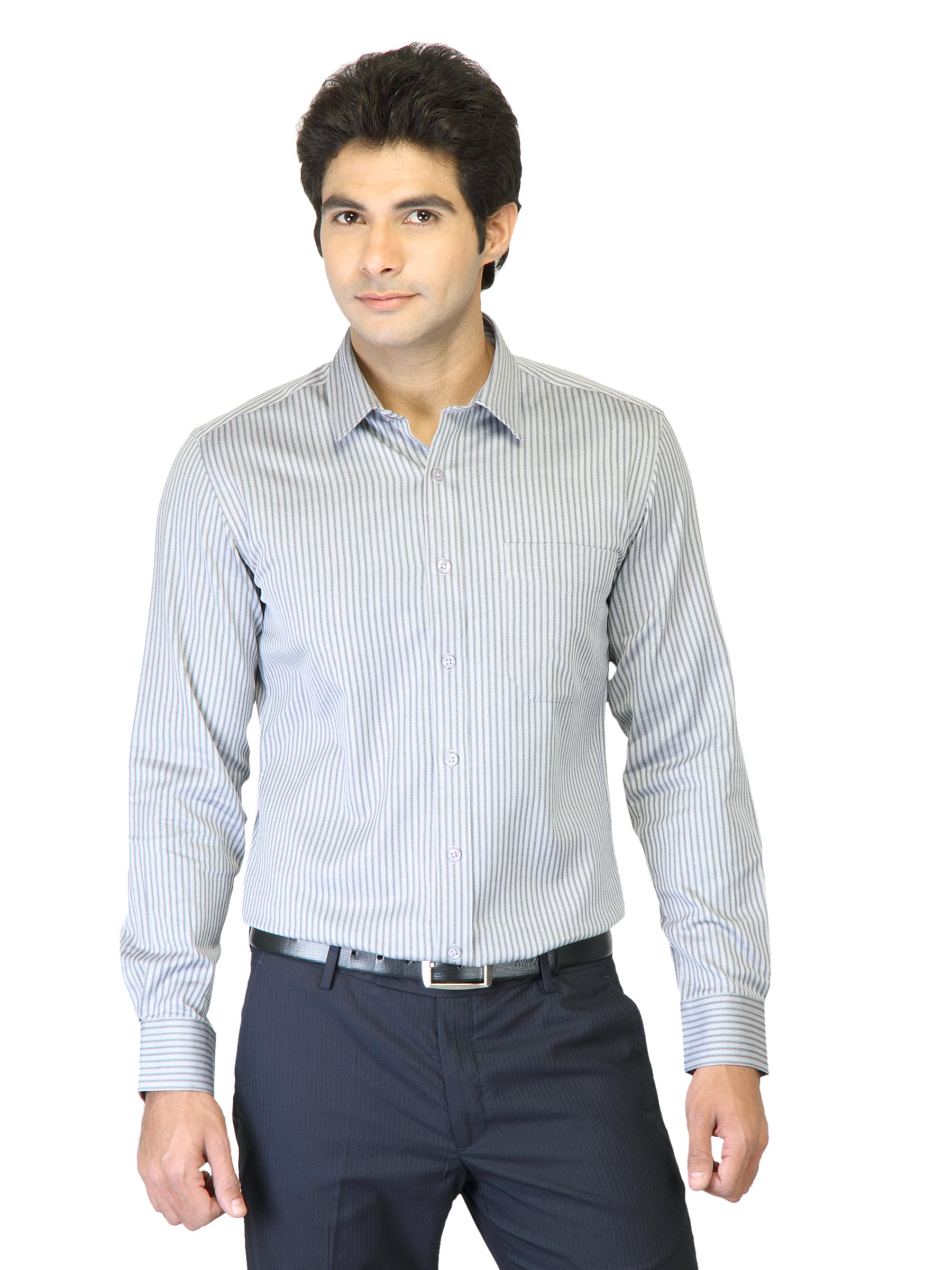 Black Coffee Men Grey and Black Shirt