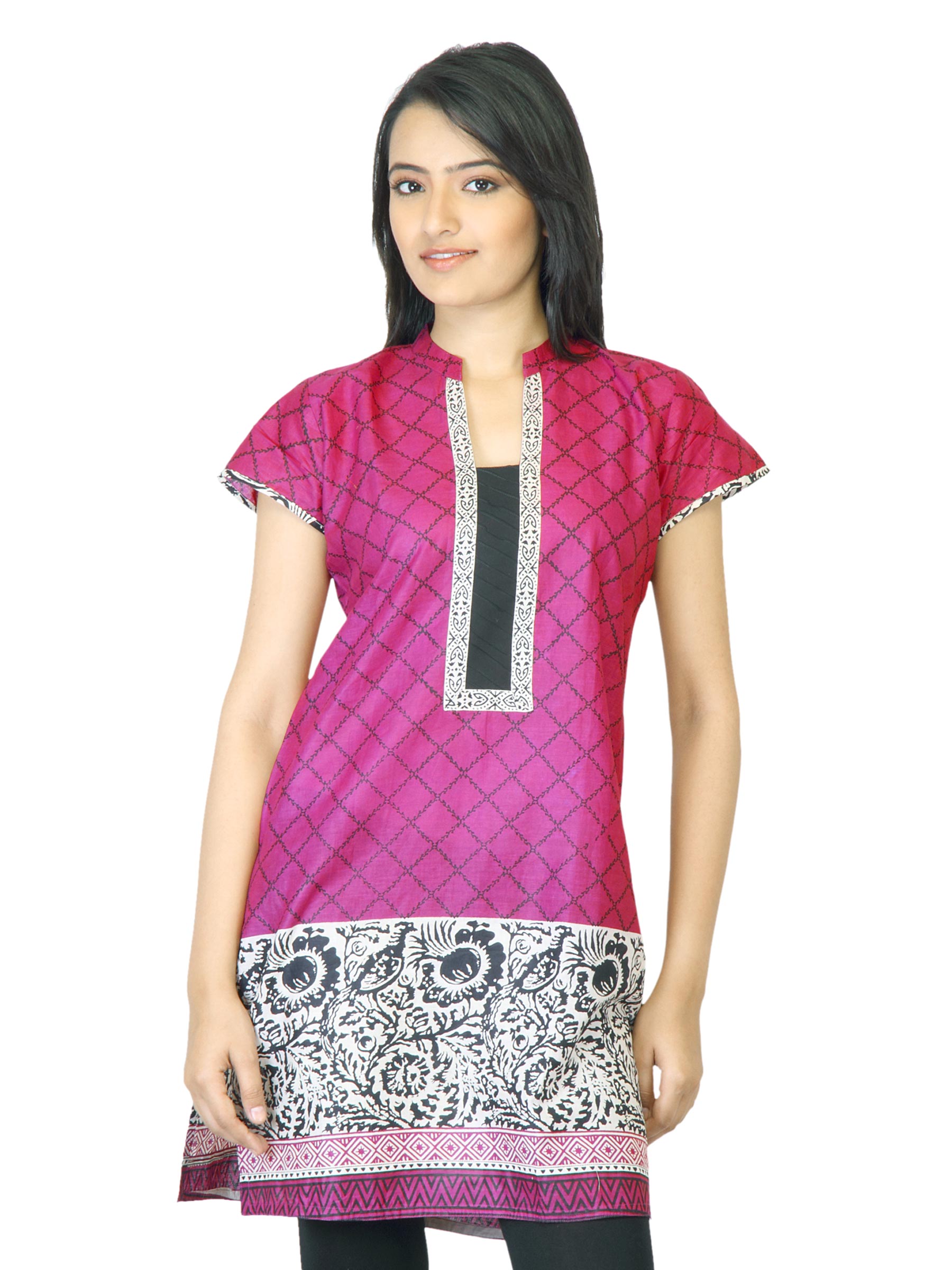 Aneri Women Diksha Magenta Kurta