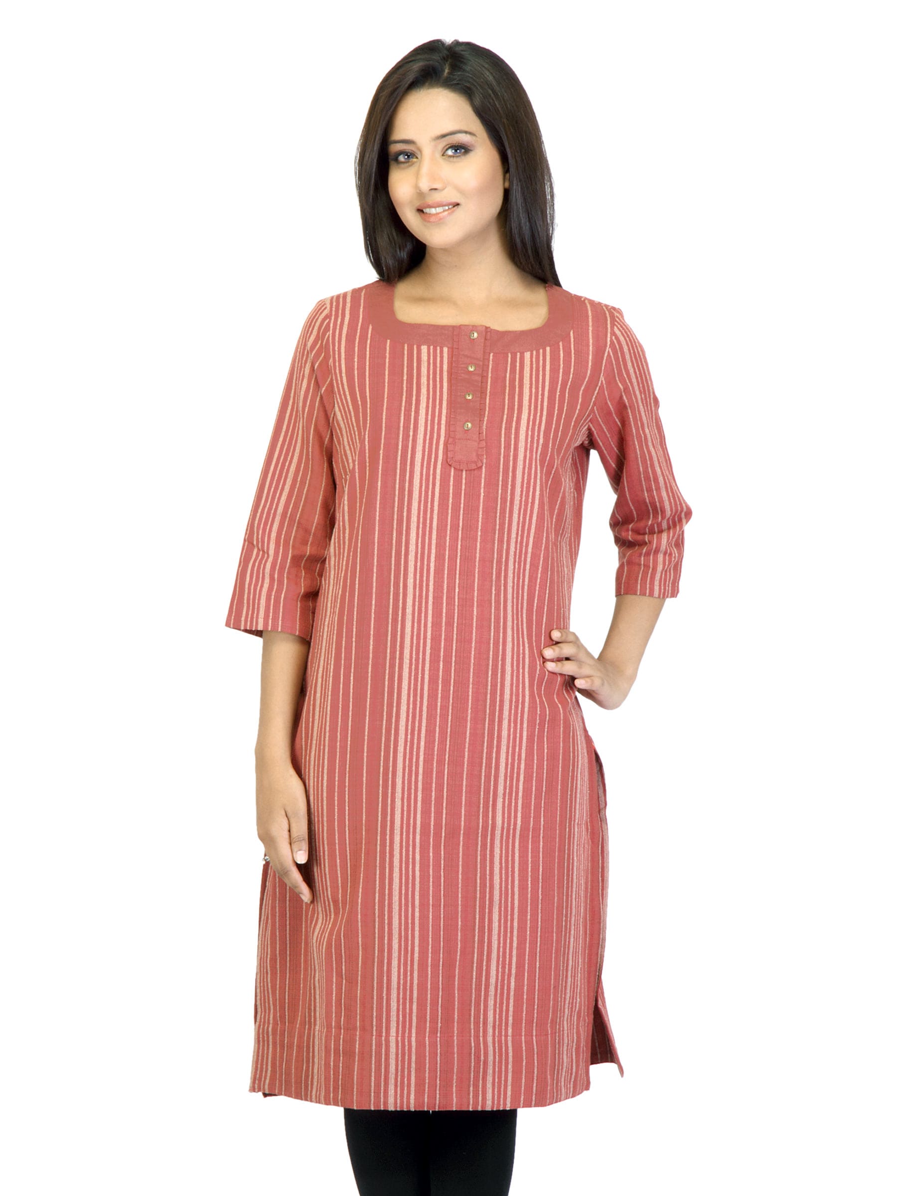 W Women Red Kurta