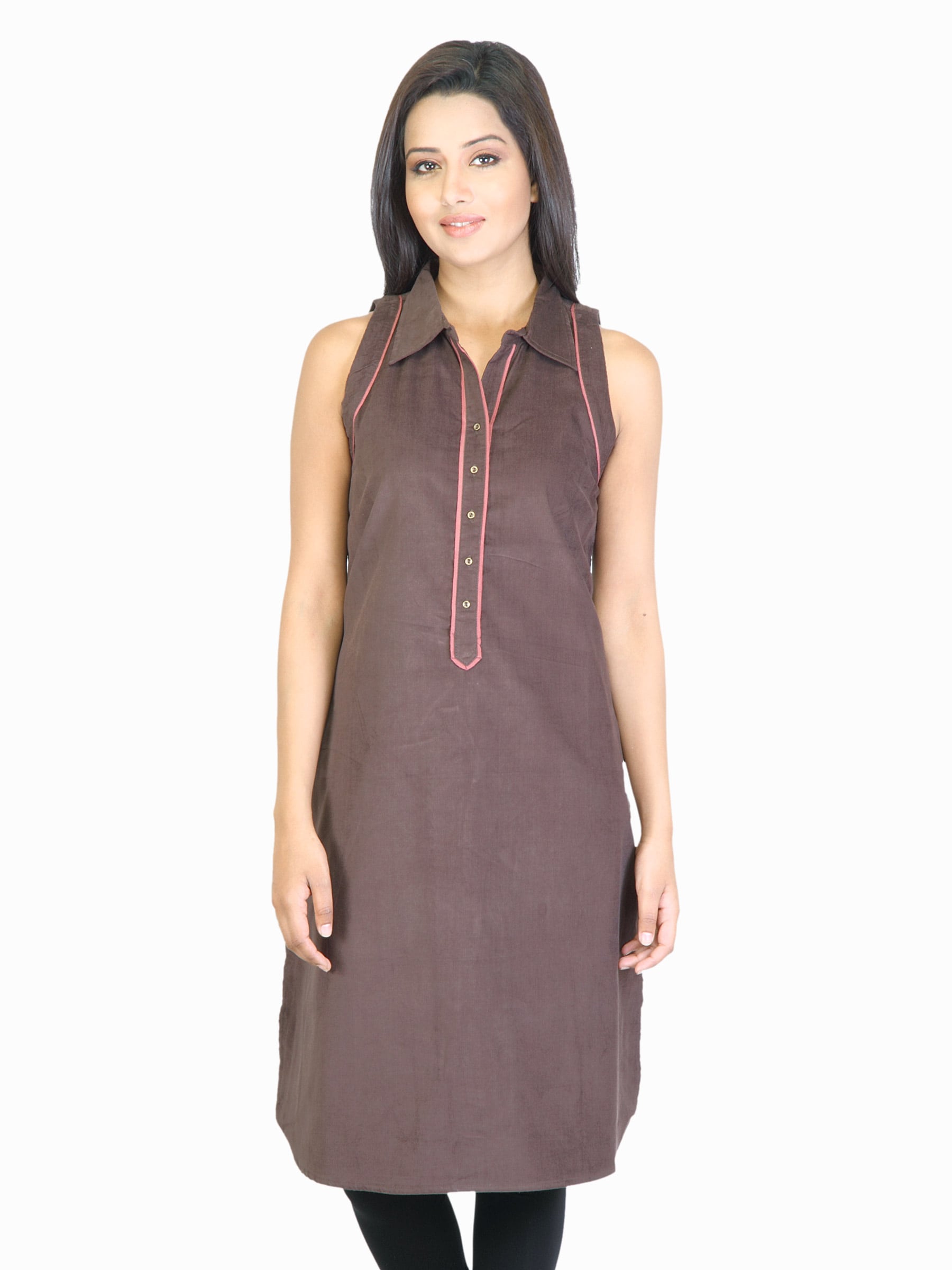 W Women Brown Kurta