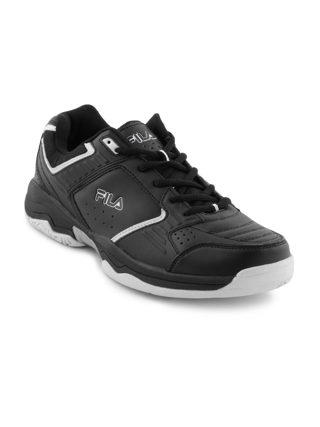 Fila Men Black Turf Sports Shoes