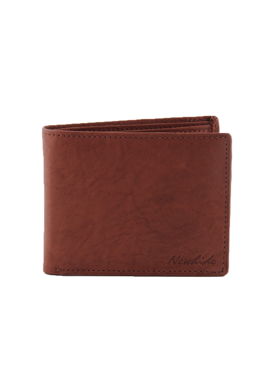 Newhide Brown Men Antique Wallet
