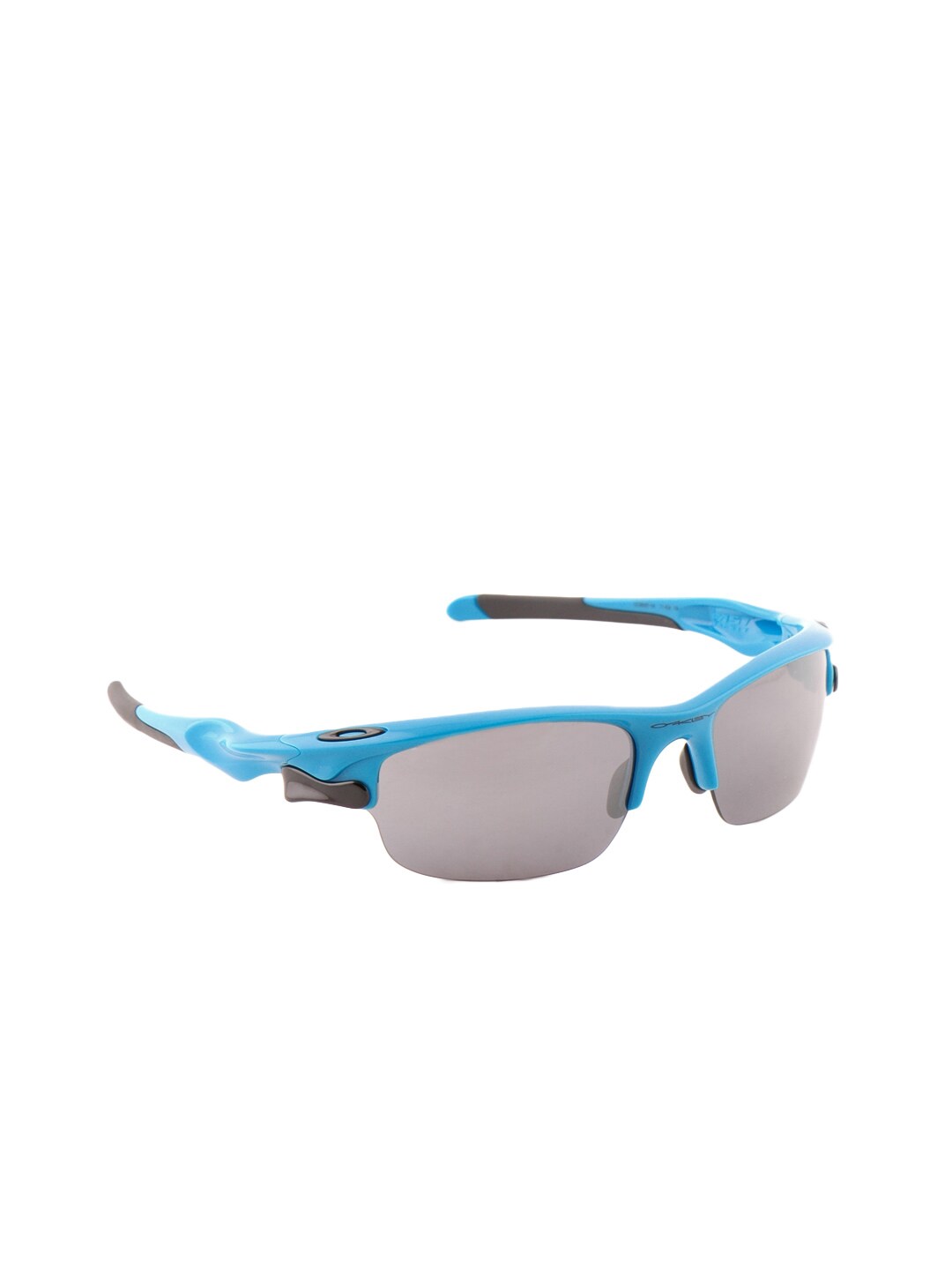 Oakley Men Blue Fast Jacket Sunglasses