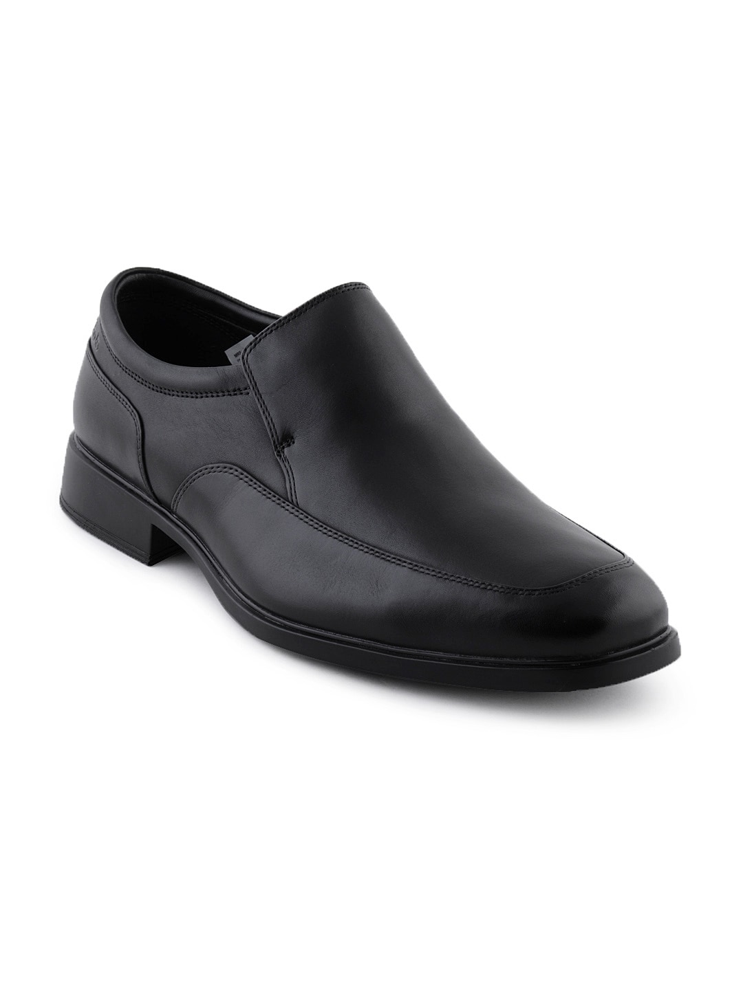 Clarks Men Black Leather Formal Shoes