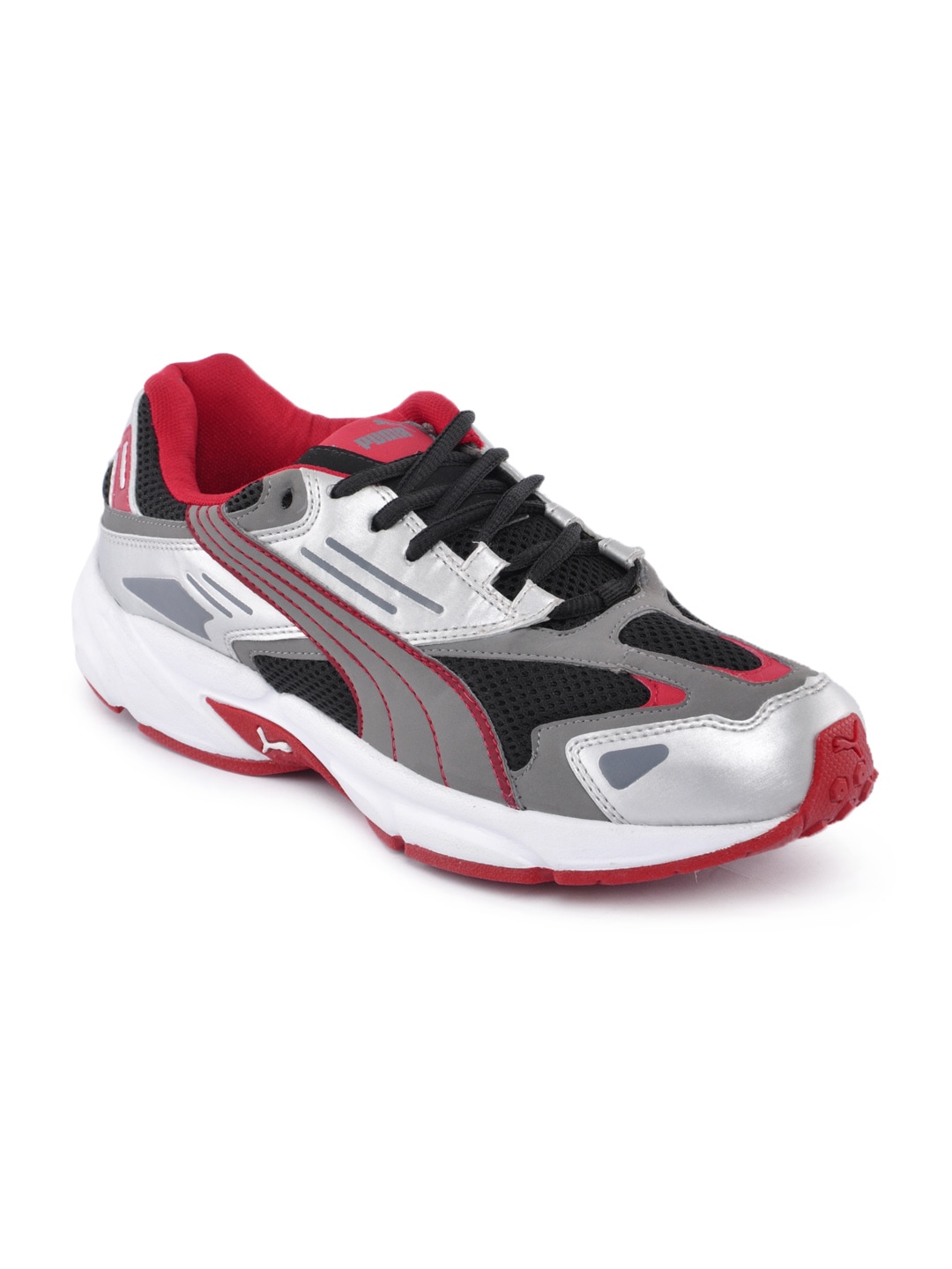 Puma Men Grey Cat Runner Sports Shoes