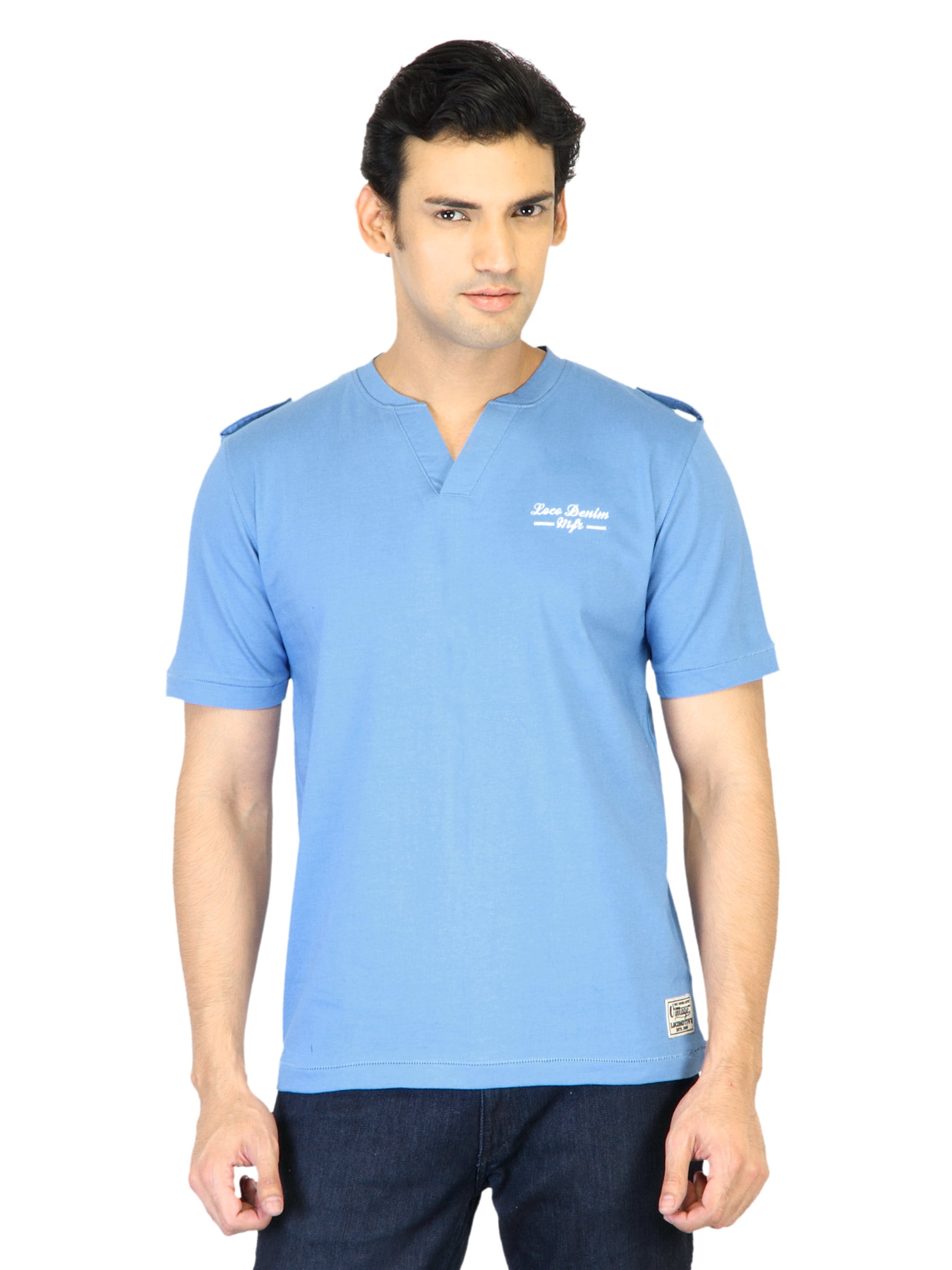 Locomotive Men Blue T-shirt