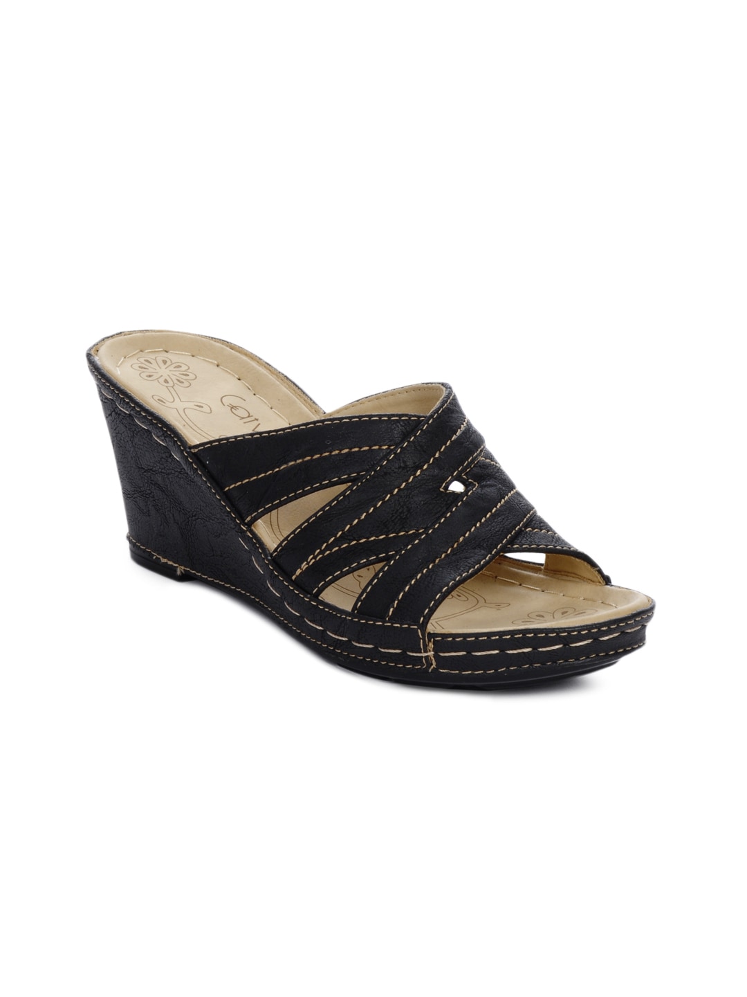 Catwalk Women Black Wedges