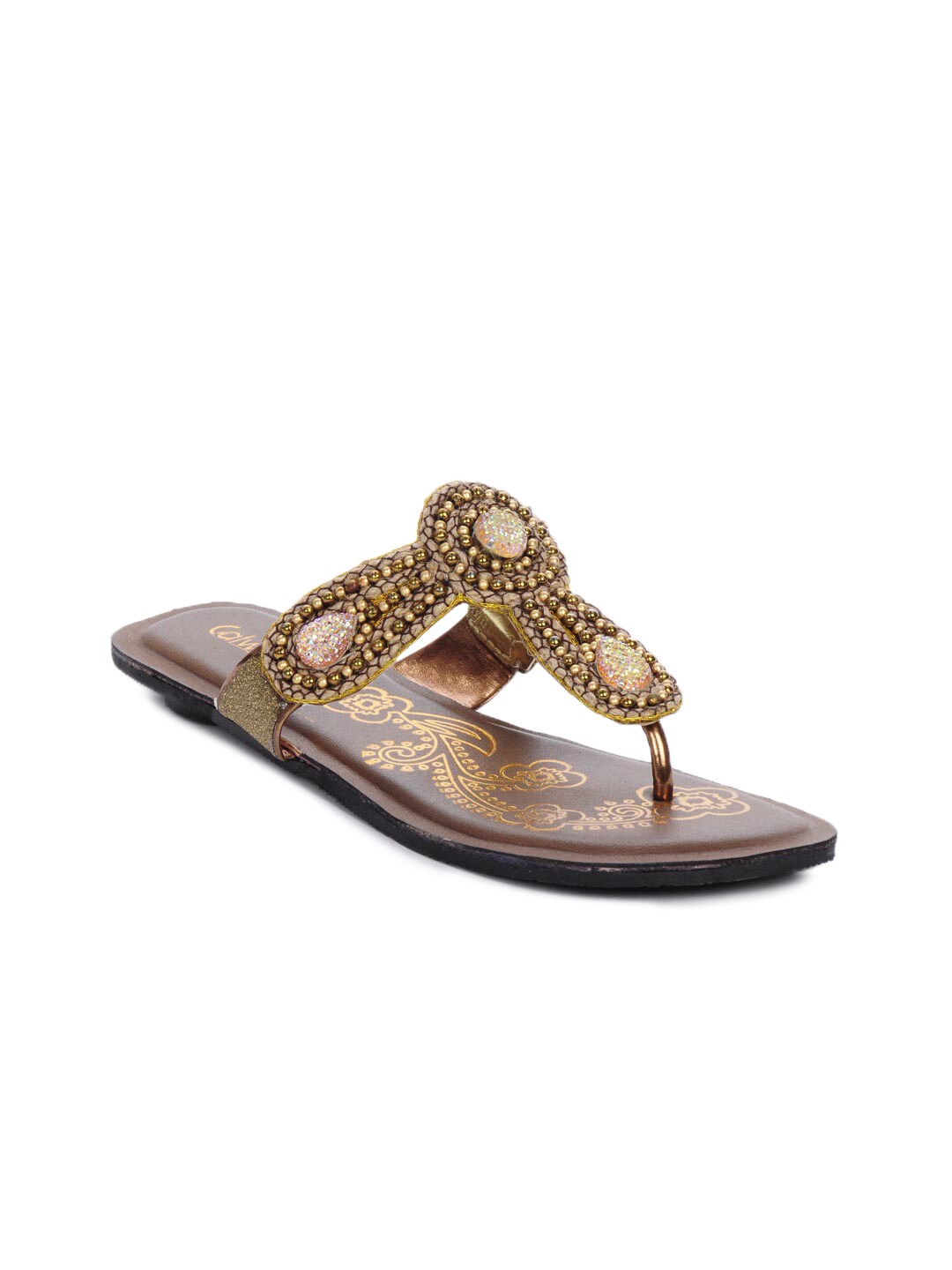 Catwalk Women Bronze Flats