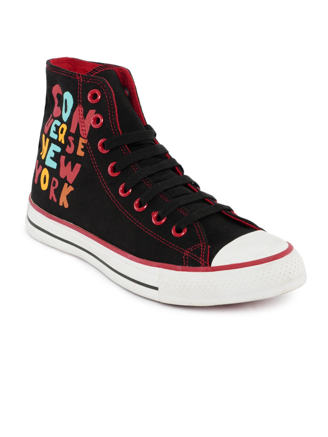 Converse Unisex Chuck Taylor All Stars New York Black Casual Shoes