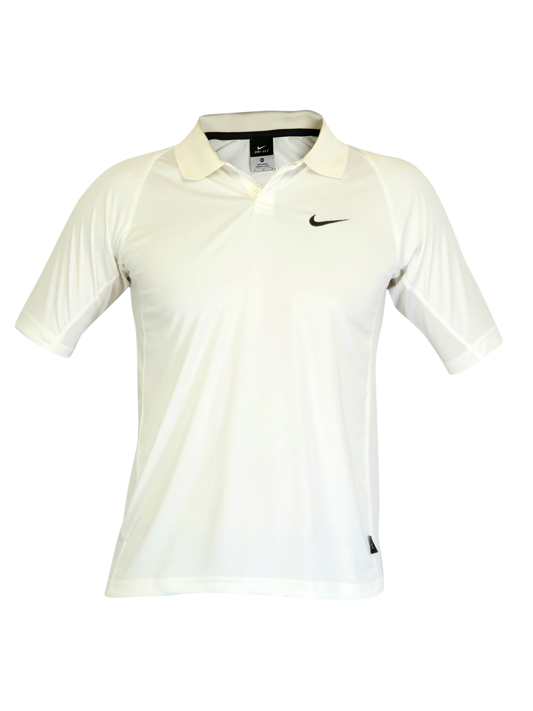 Nike Men White Polo T-shirt