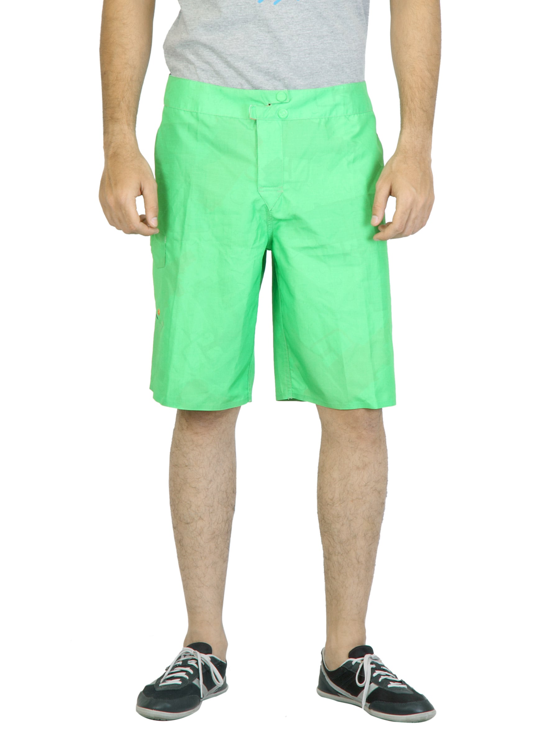 Quiksilver Men Ocean Walk Reversible Green Shorts