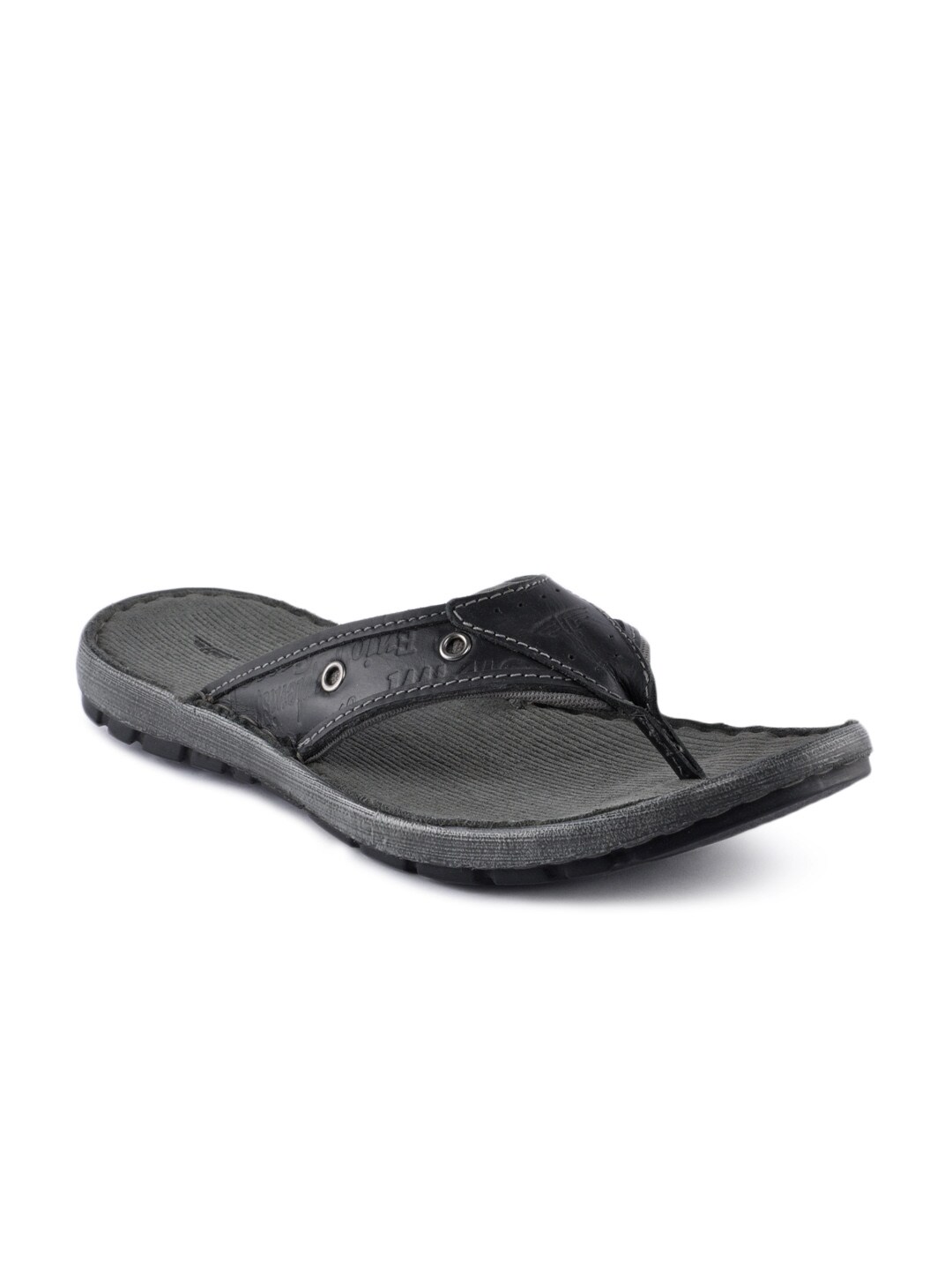 Red Tape Men Grey Casual Sandals