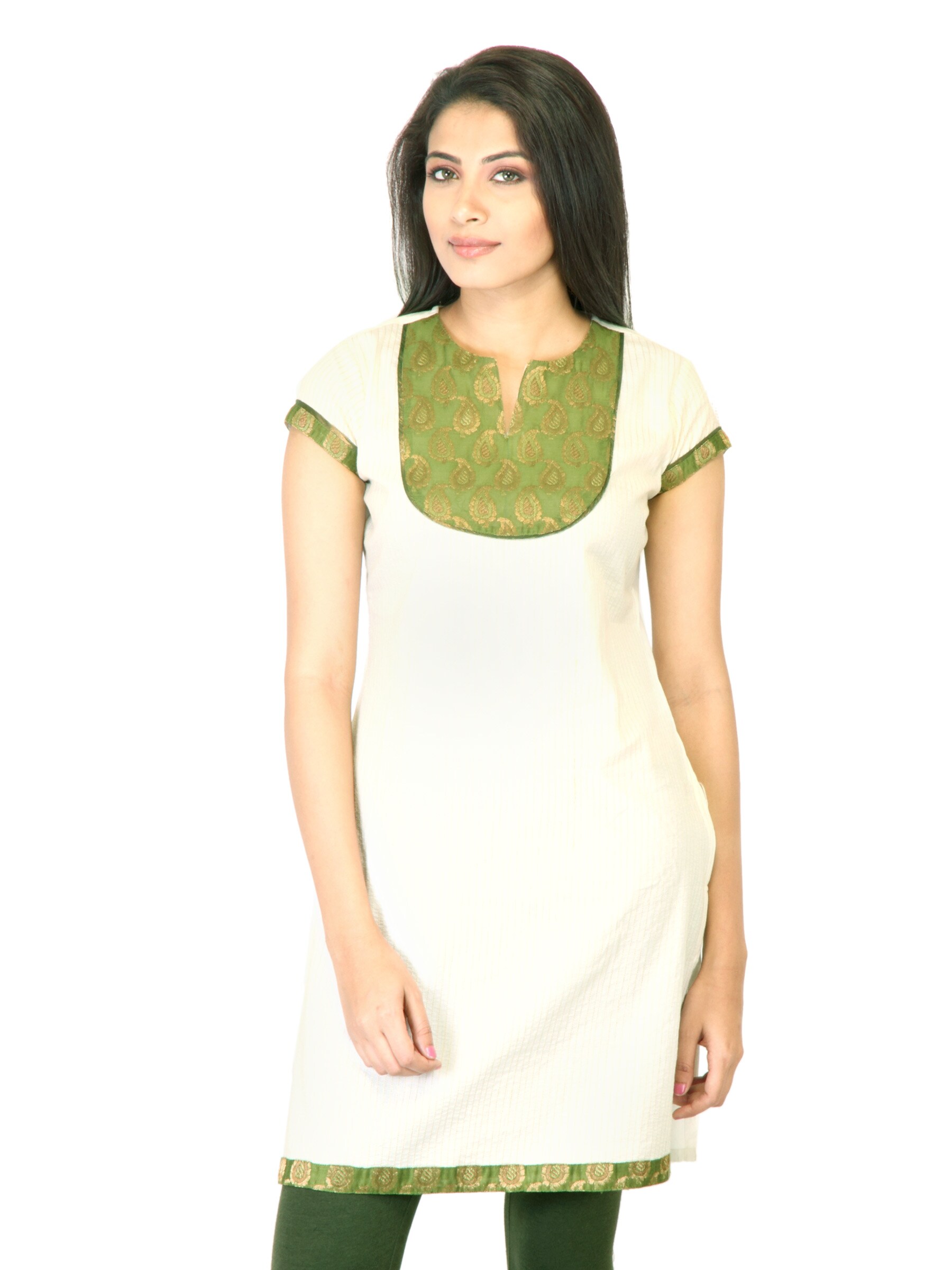 Mother Earth Women Off white Kurta