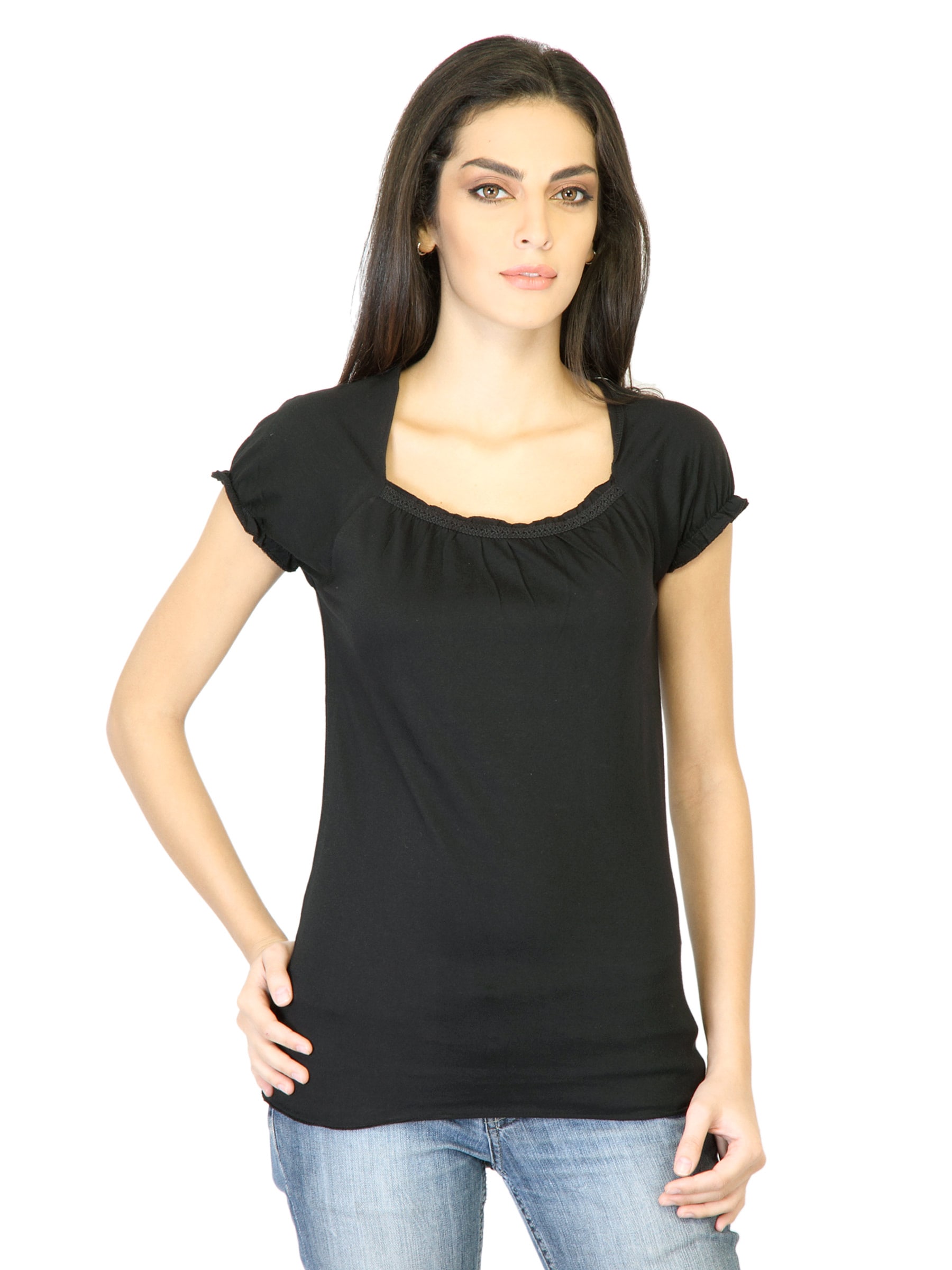 Jealous 21 Women Black Top