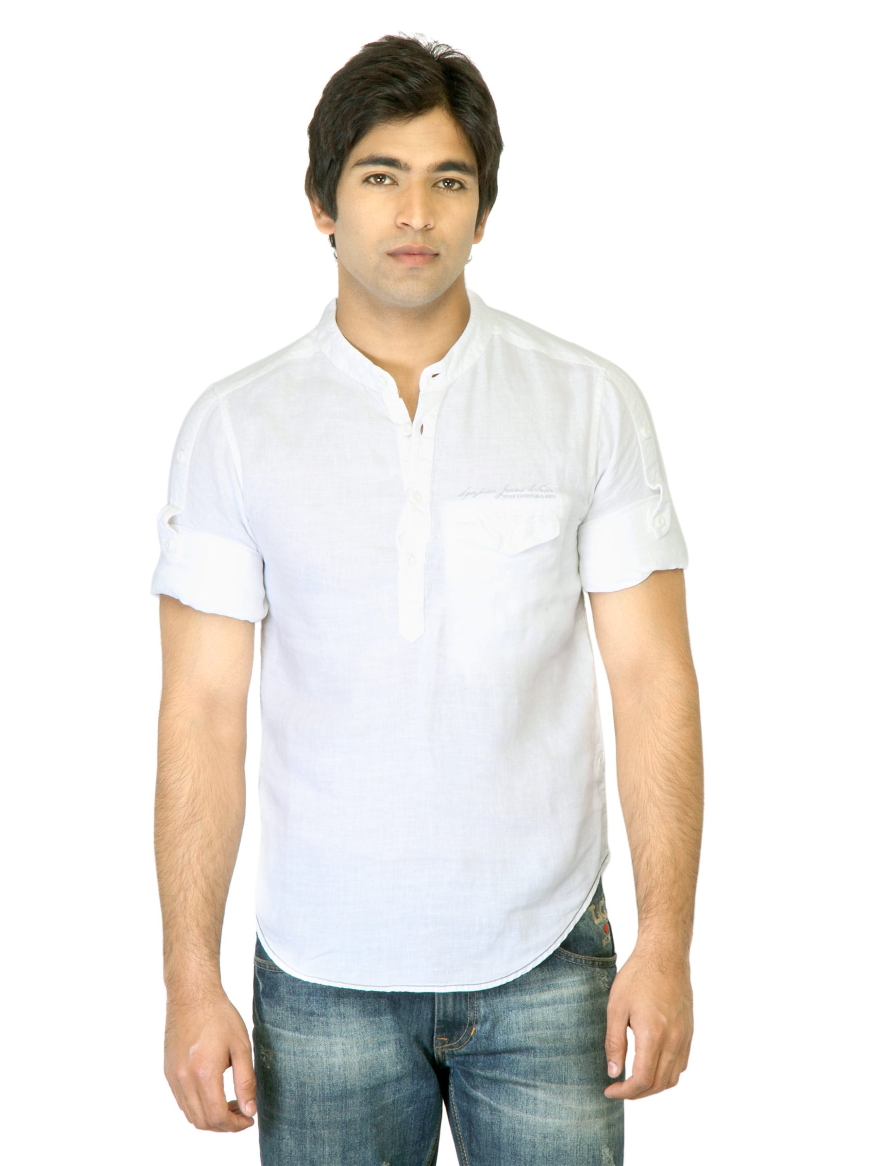 Spykar Men White Shirt