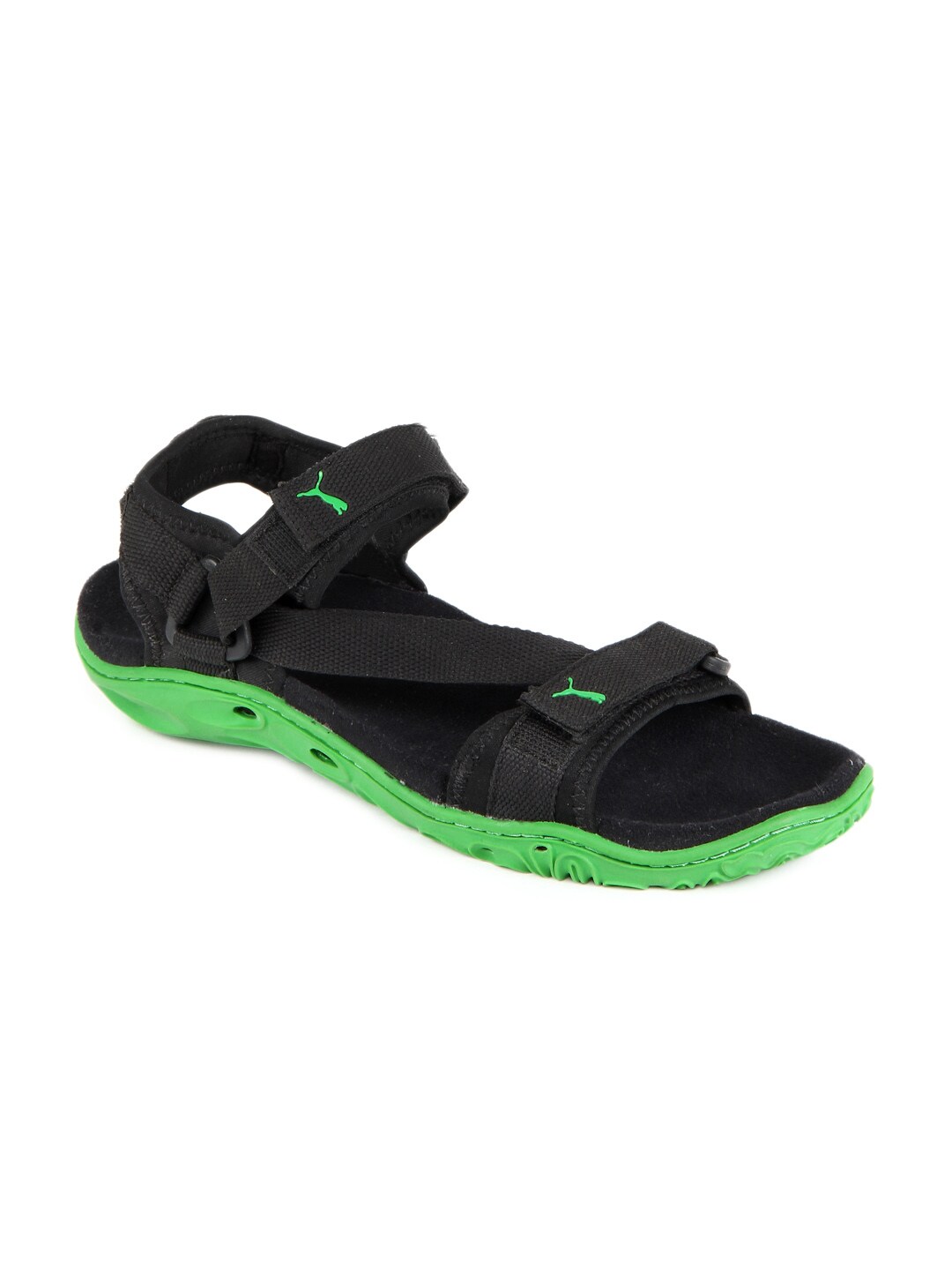 Puma Unisex 4M Blur Black Sports Sandals