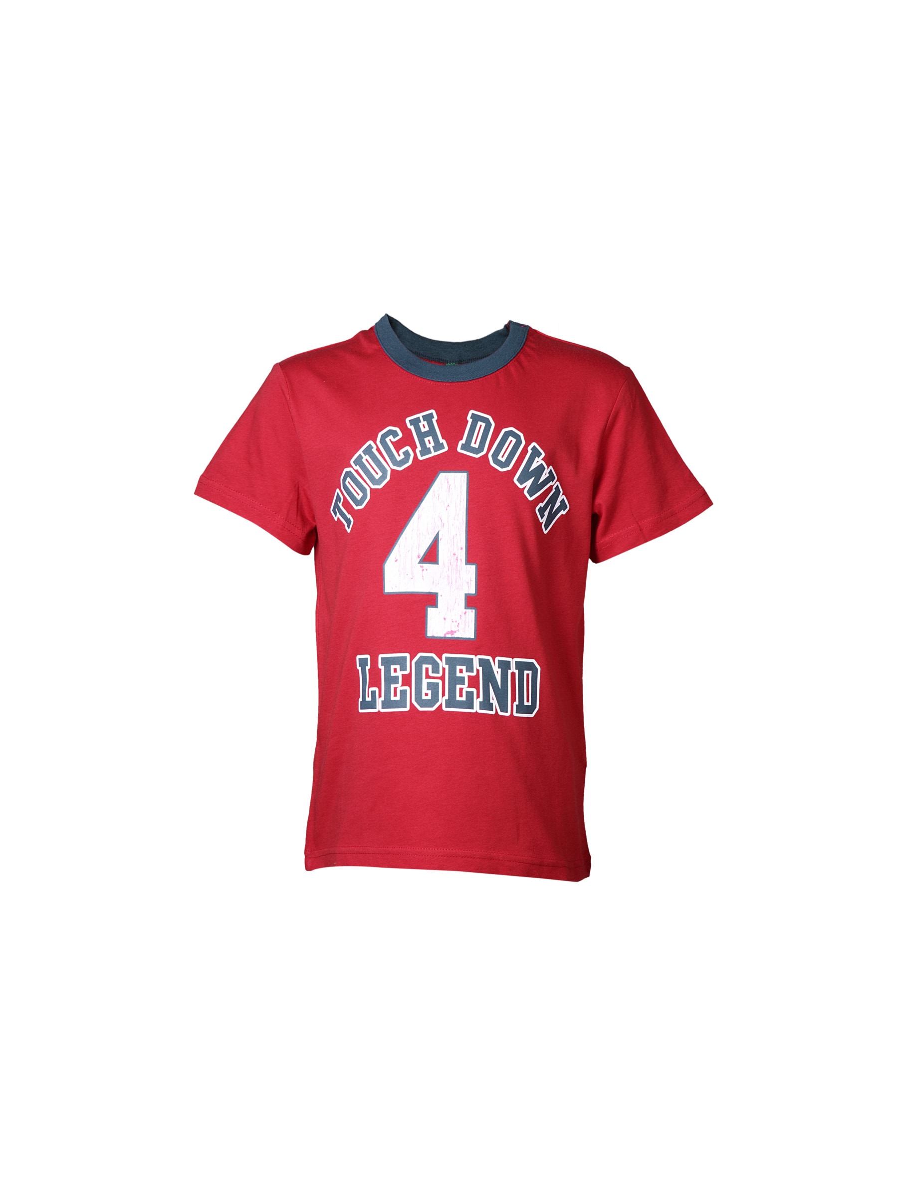 United Colors of Benetton Kids Boys Red Printed T-shirt