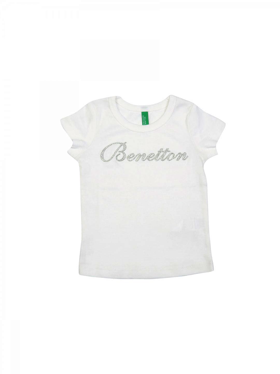 United Colors of Benetton Kids Girls White T-shirt