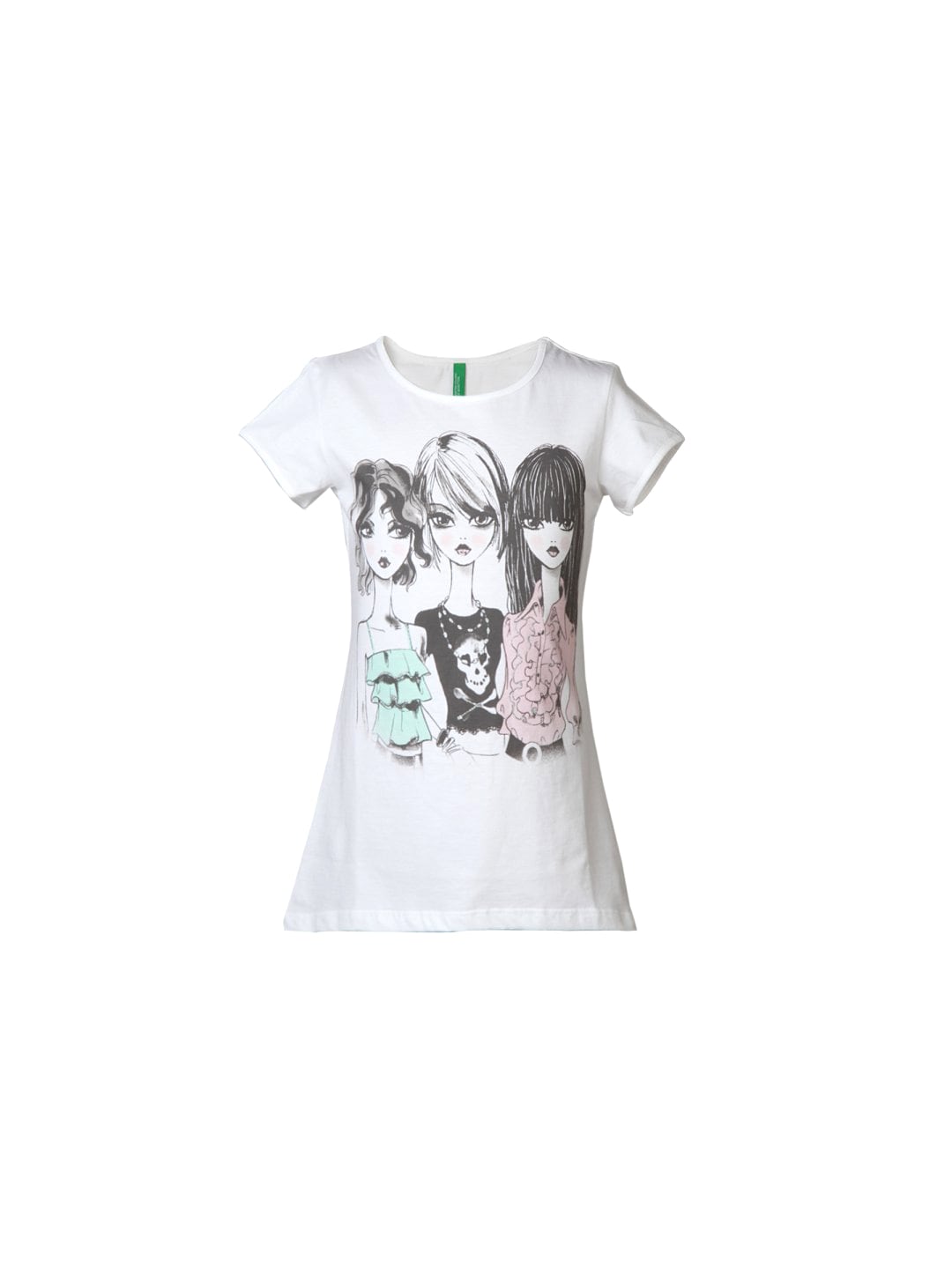 United Colors of Benetton Kids Girls White Top