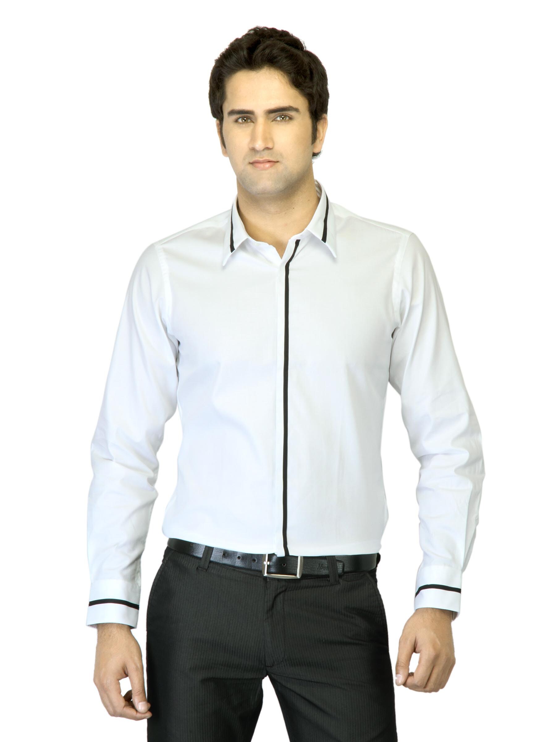 United Colors of Benetton Men White Shirt