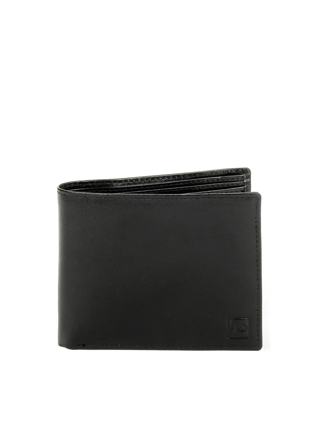 Lino Perros Men Leather Black Wallet